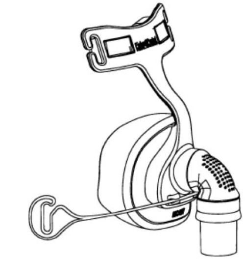Fisher & Paykel - 400HC502 CPAP Mask Component CPAP Mask FlexiFit™ 407 Nasal Style