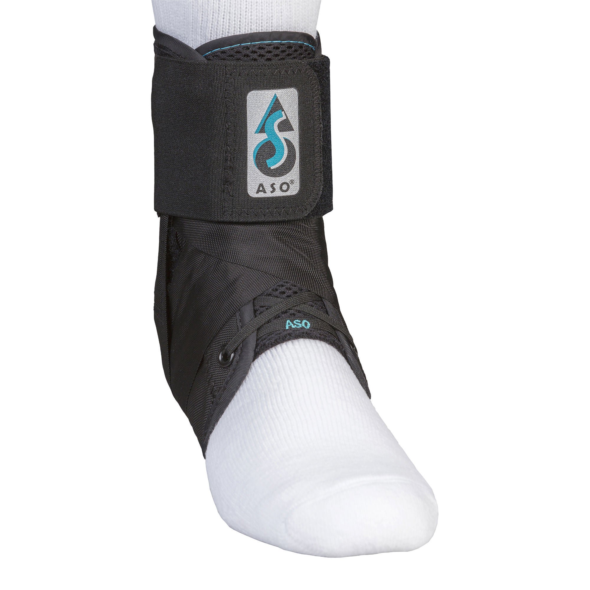 Medical Specialties - 264019 Ankle Support ASO® 2X-Small Hook and Loop Strap Closure / Lace Up Foot