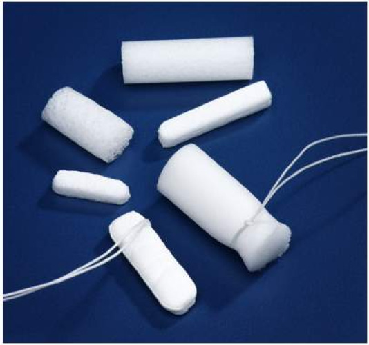 Innovia Medical - OT-5200-25 Surgical Ear Wick AbsorbENT™ PVA (Polyvinyl Acetal) 9 X 15 mm 1 Count Pack Sterile