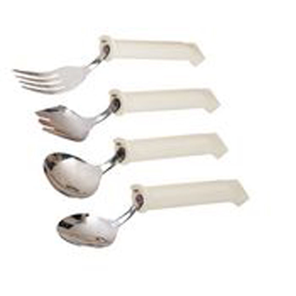Performance Health - 081000611 Soup Spoon Swivel White Stainless Steel