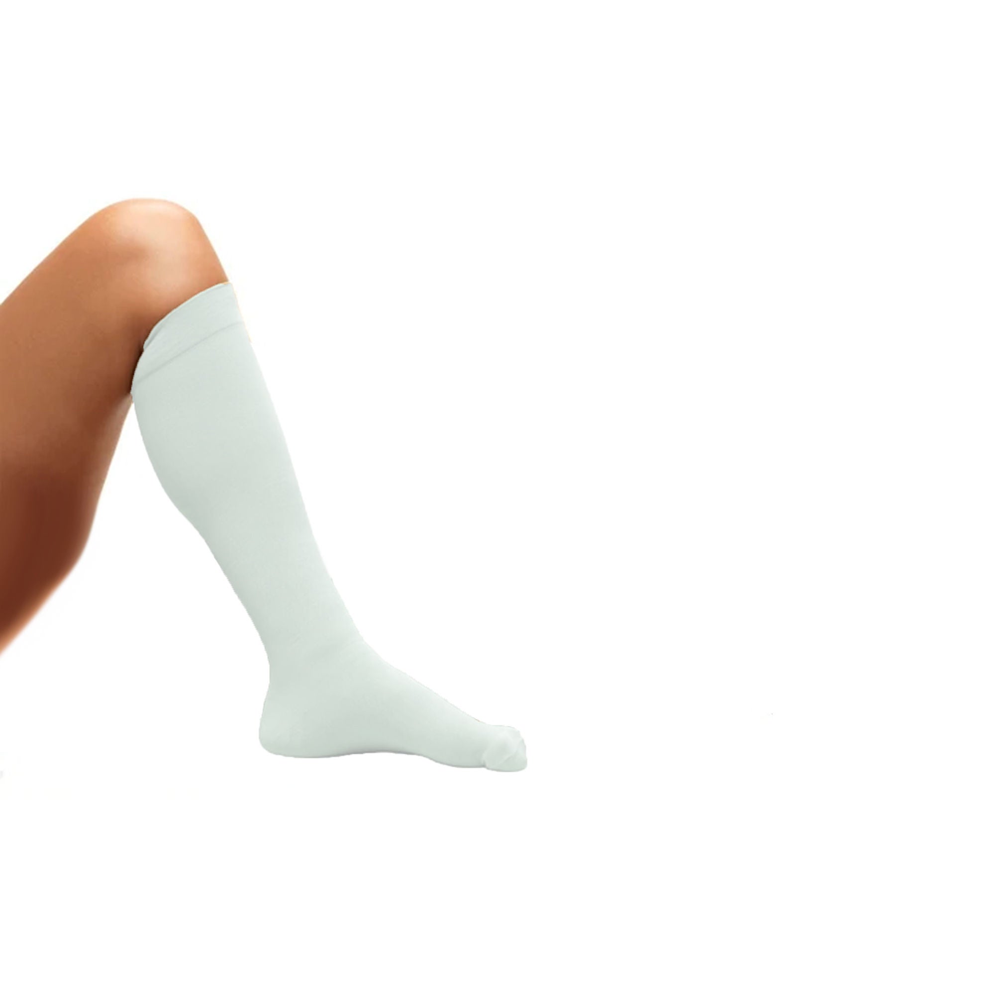 Performance Health - 081136977 Anti-embolism Stocking Truform® Knee High 2X-Large White Closed Toe