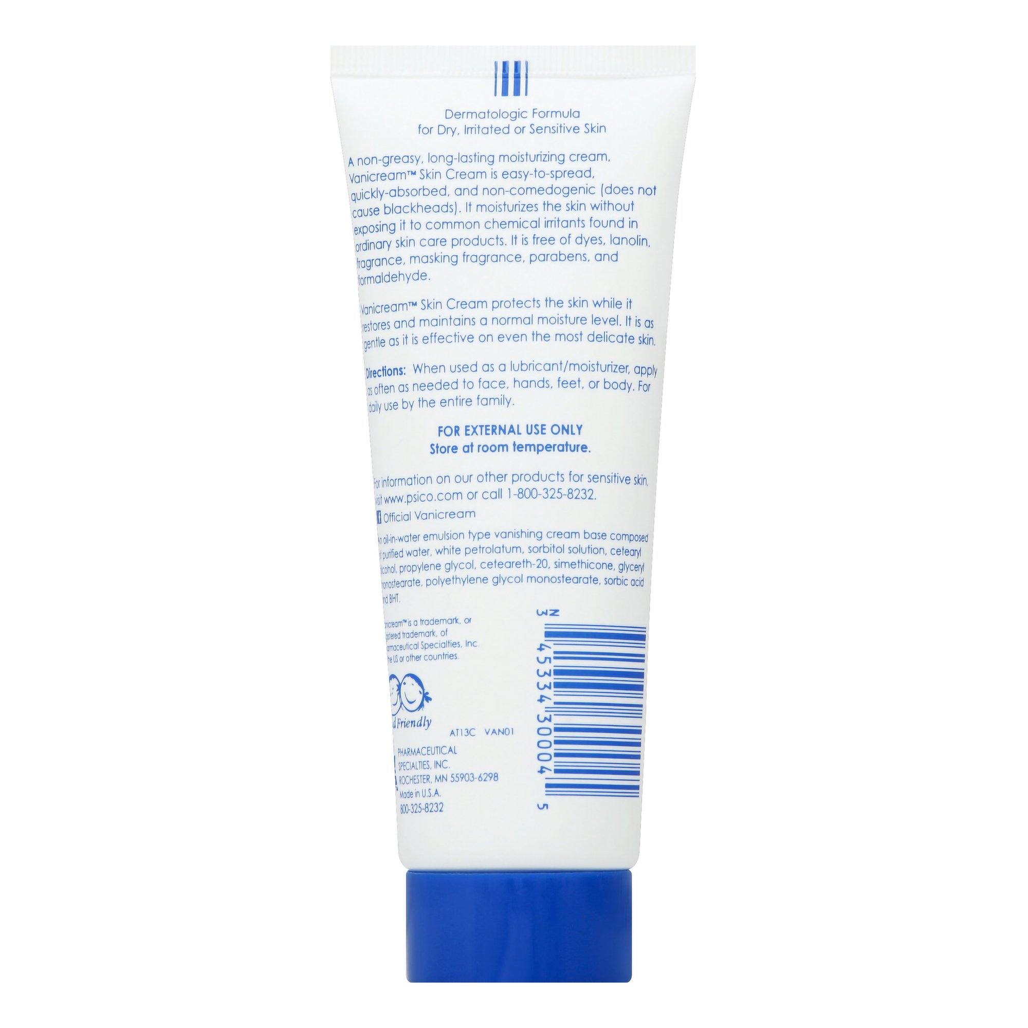 Pharmaceutical Specialties - 45334030004 Vanicream® Moisturizer