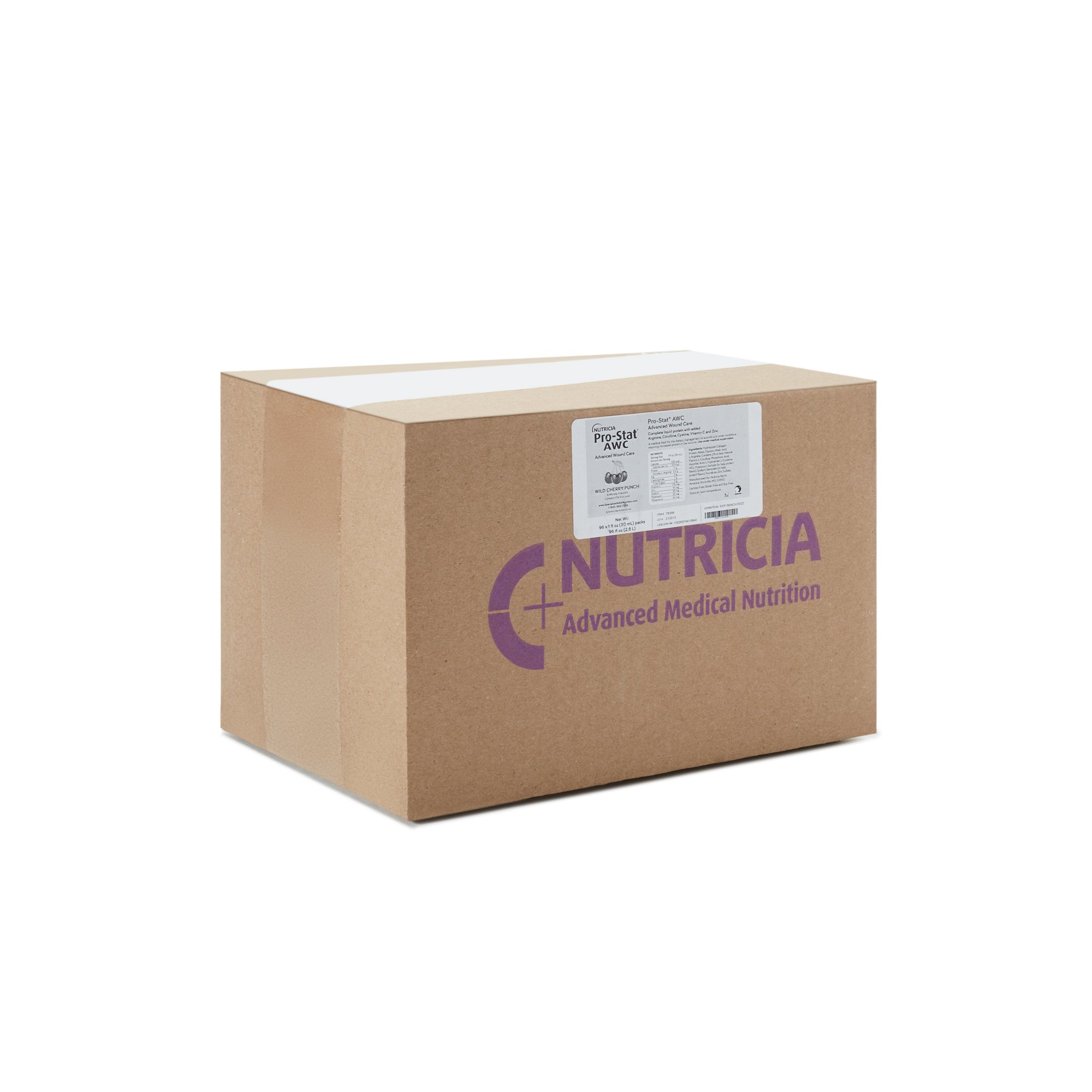 Nutricia North America 78398 - Pro-Stat® AWC Wild Cherry Punch Complete Liquid Protein - 1/Each, 96/Case