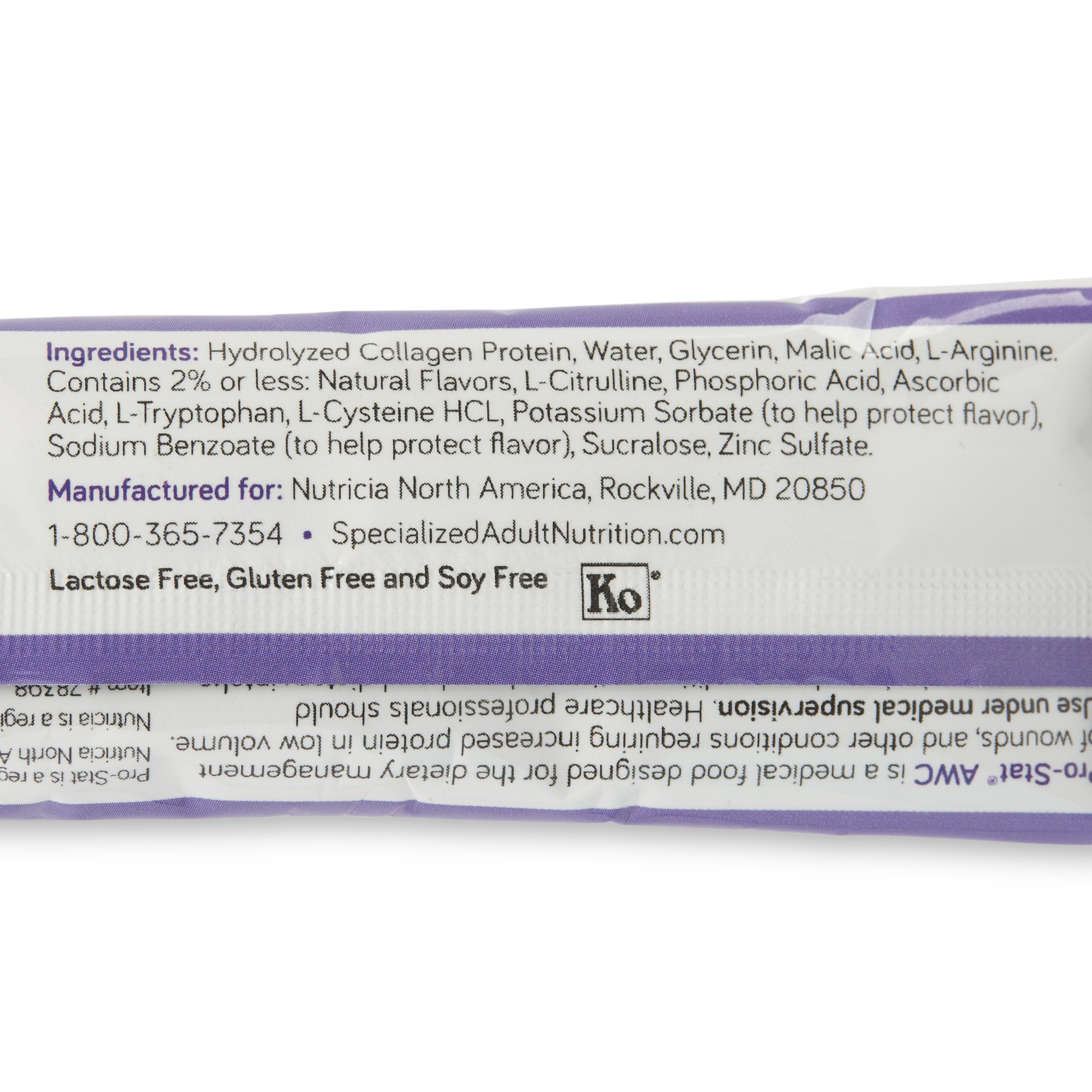 Nutricia North America - 78398 Pro-Stat® AWC Wild Cherry Punch Complete Liquid Protein