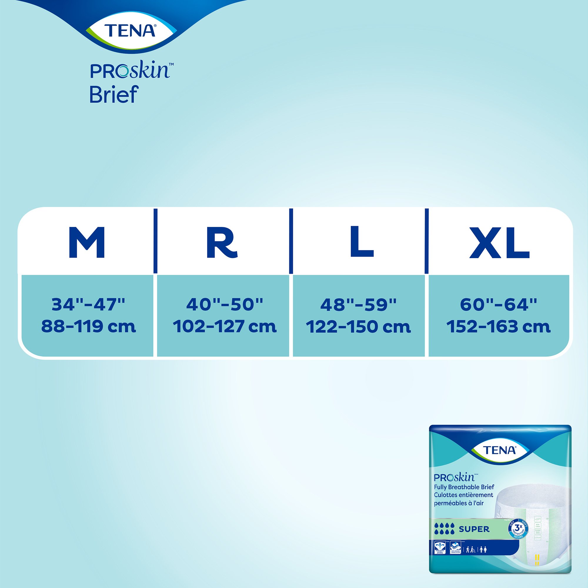 Essity HMS North America Inc - 68011 Tena Super Adult Heavy-Absorbent Incontinence Brief