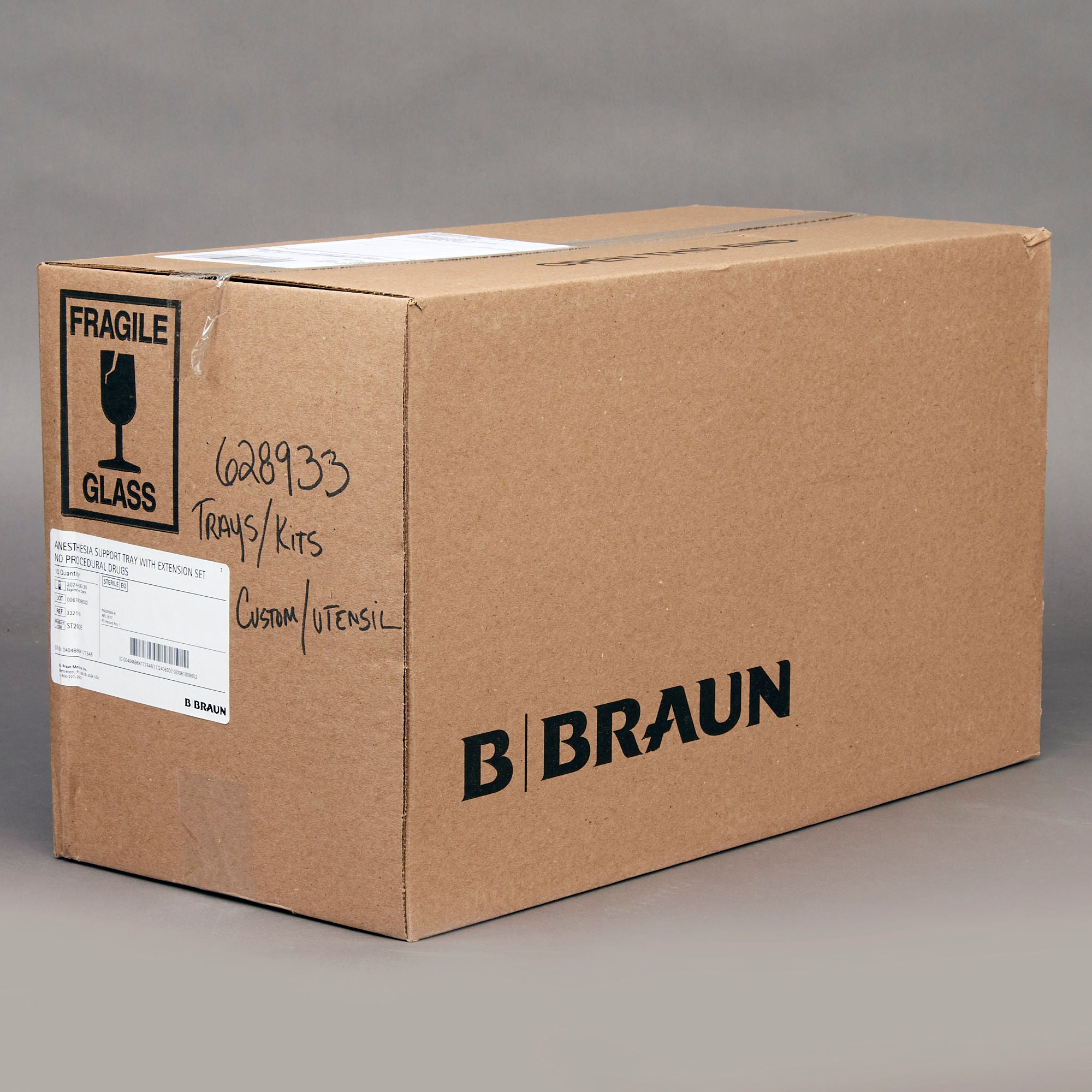 B. Braun - 332116 Support Tray Without Drugs