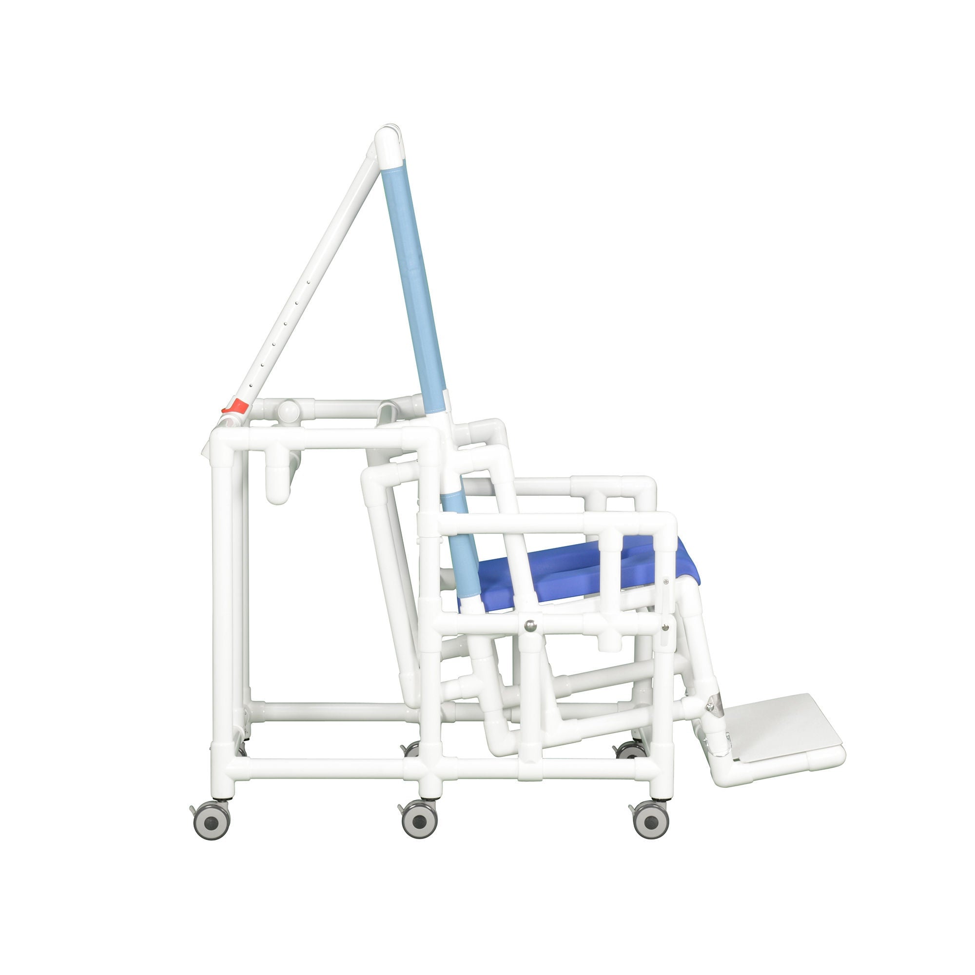 IPU - TSC001 N Shower Chair ipu® Fixed Arms PVC Frame Mesh Backrest 25-1/2 Inch Seat Width 300 lbs. Weight Capacity
