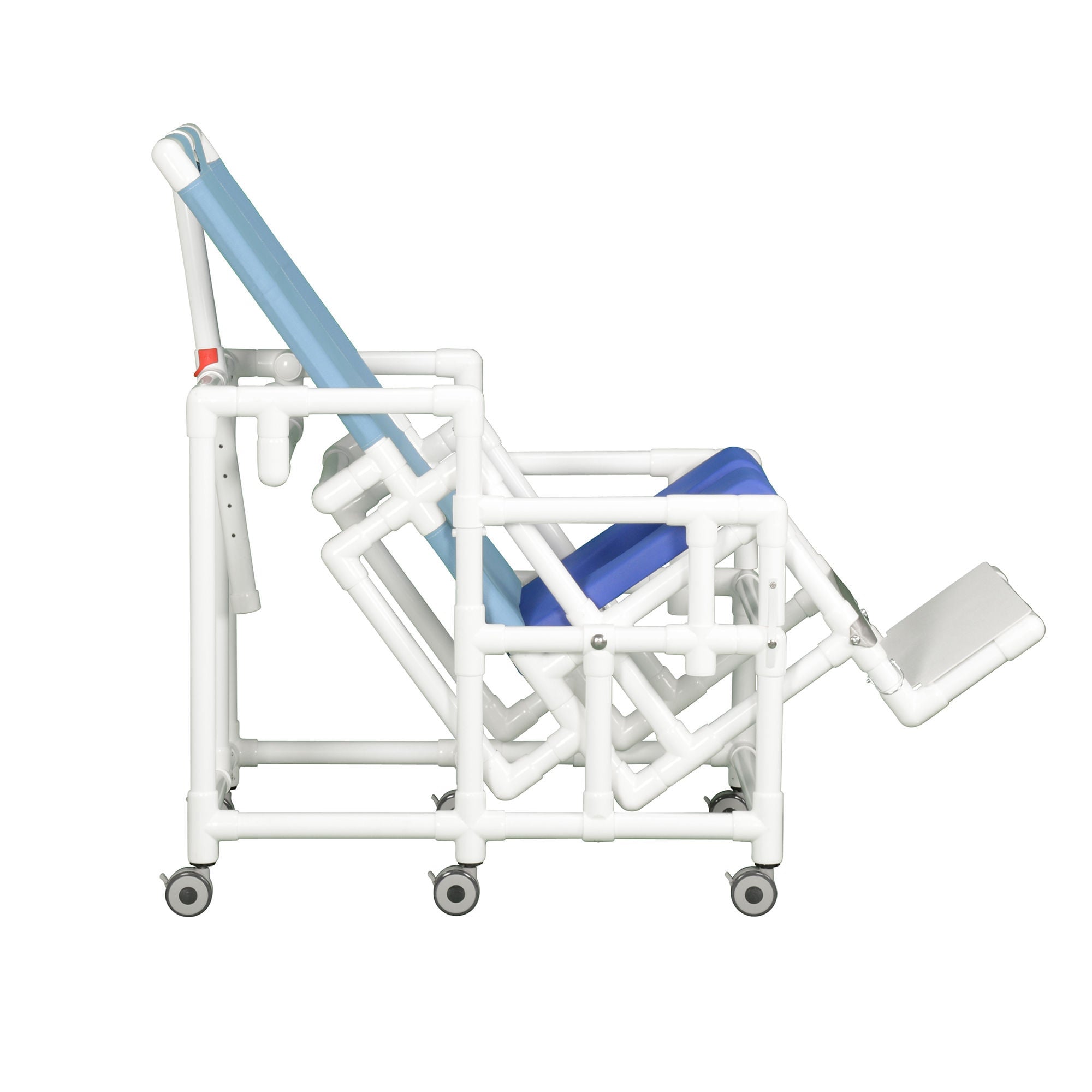 IPU - TSC001 N Shower Chair ipu® Fixed Arms PVC Frame Mesh Backrest 25-1/2 Inch Seat Width 300 lbs. Weight Capacity