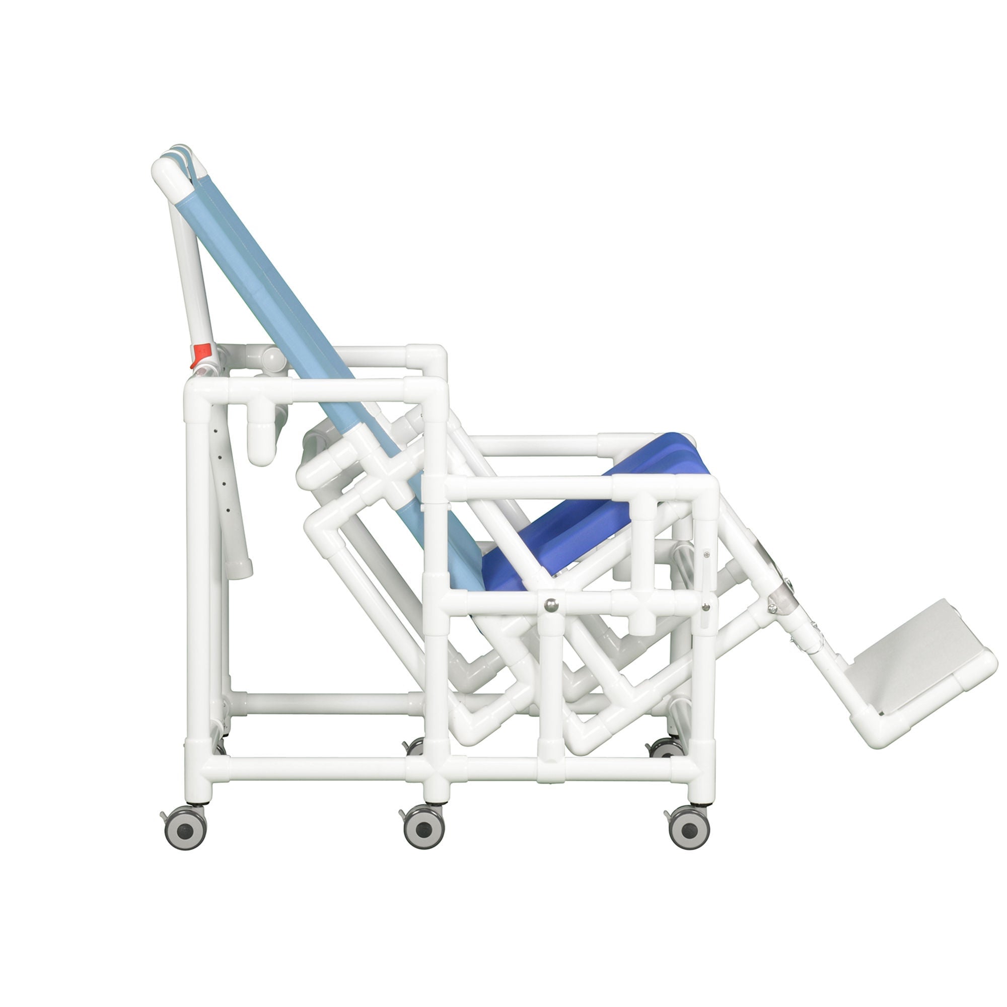 IPU - TSC001 N Shower Chair ipu® Fixed Arms PVC Frame Mesh Backrest 25-1/2 Inch Seat Width 300 lbs. Weight Capacity
