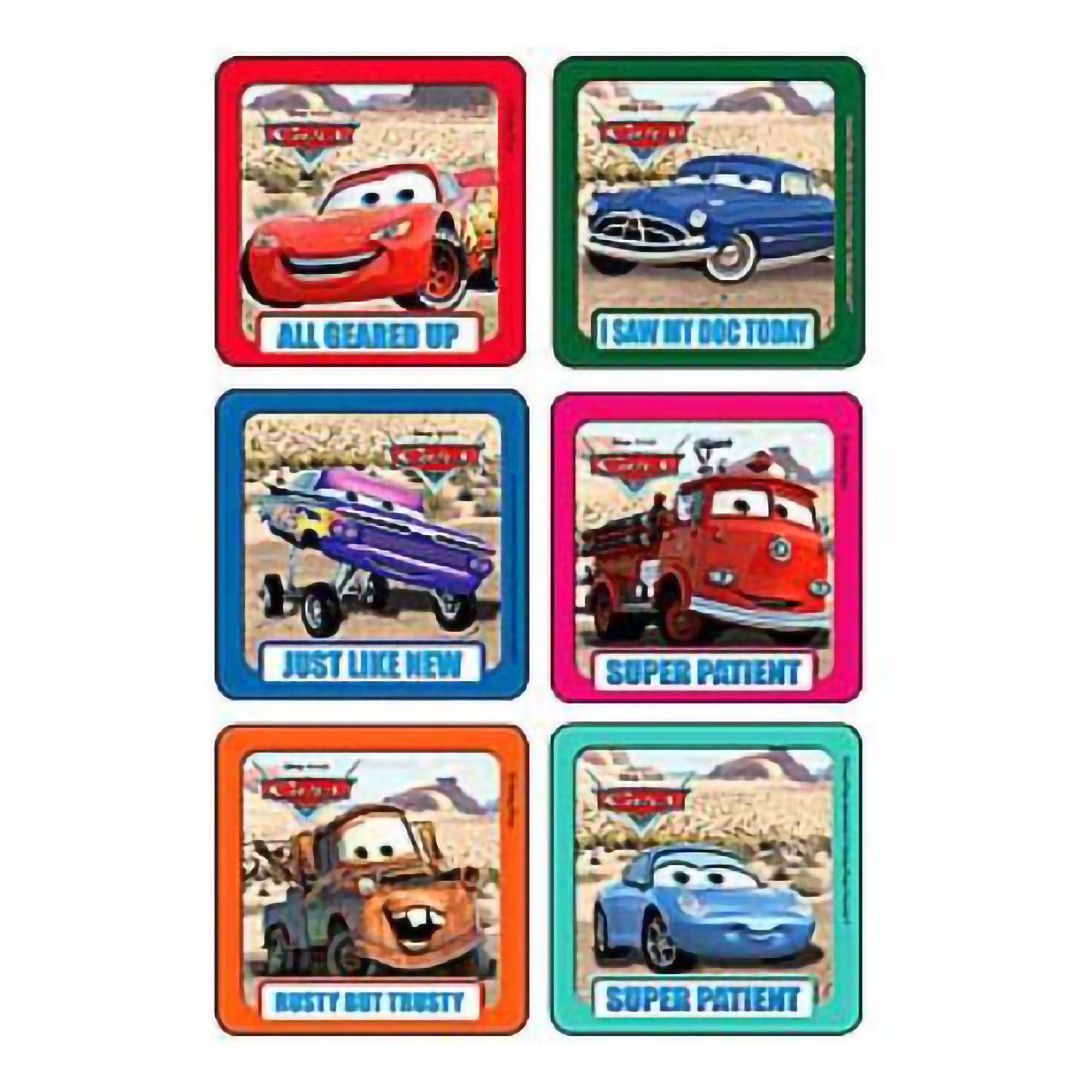 Medibadge - 2586P Sticker Kids Love Stickers® 90 per Pack Disney Cars - Super Patient 2-1/2 X 2-1/2 Inch