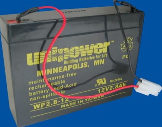 SSCOR - 80638 Sealed Lead Acid Battery Pack Leoch® For S-SCORT® III Model 74000 Portable Suction Pumps