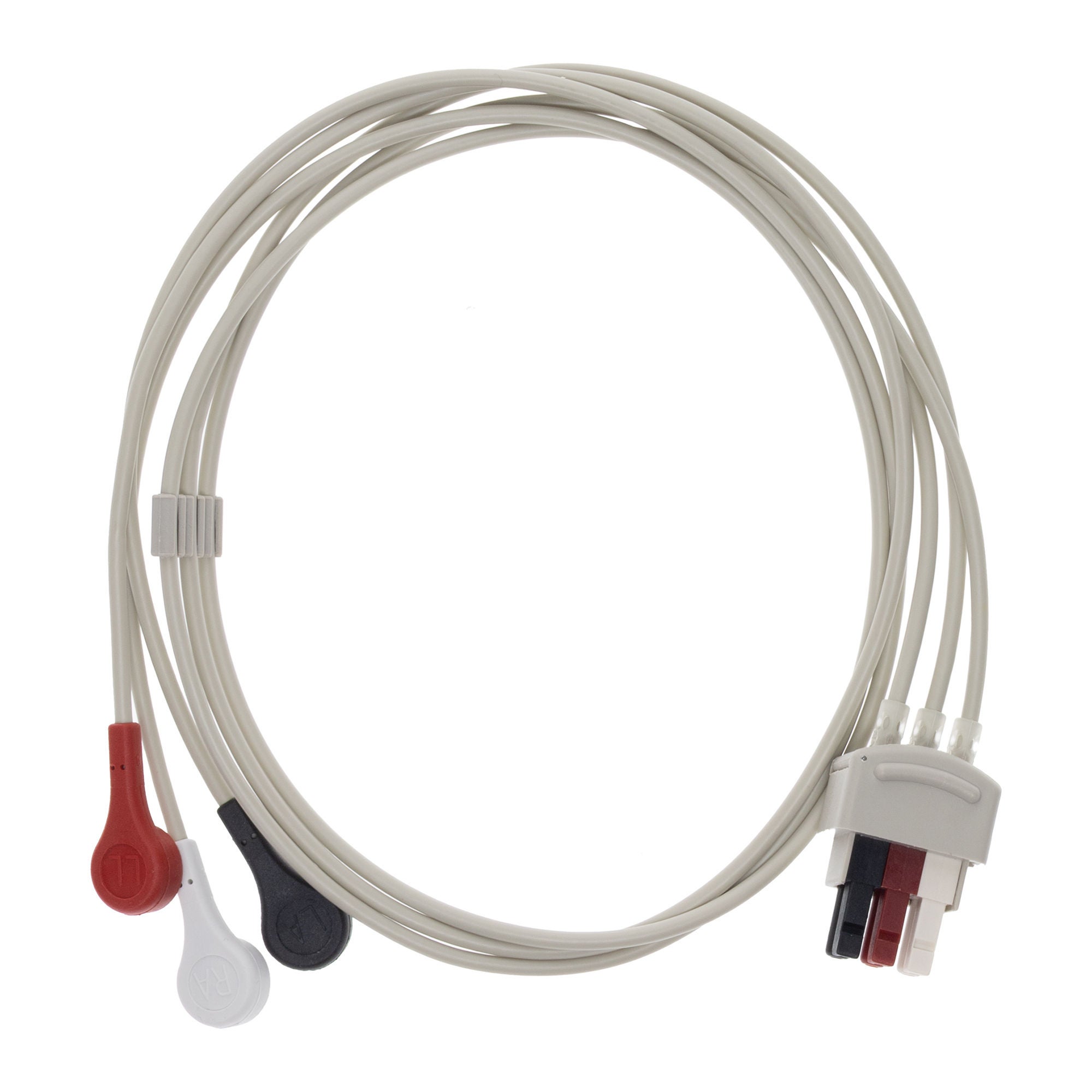 Sun Med - 545327-HEL Diagnostic Cable 300 Series 30 Inch, 3 Lead, AAMI Color Coding For AED