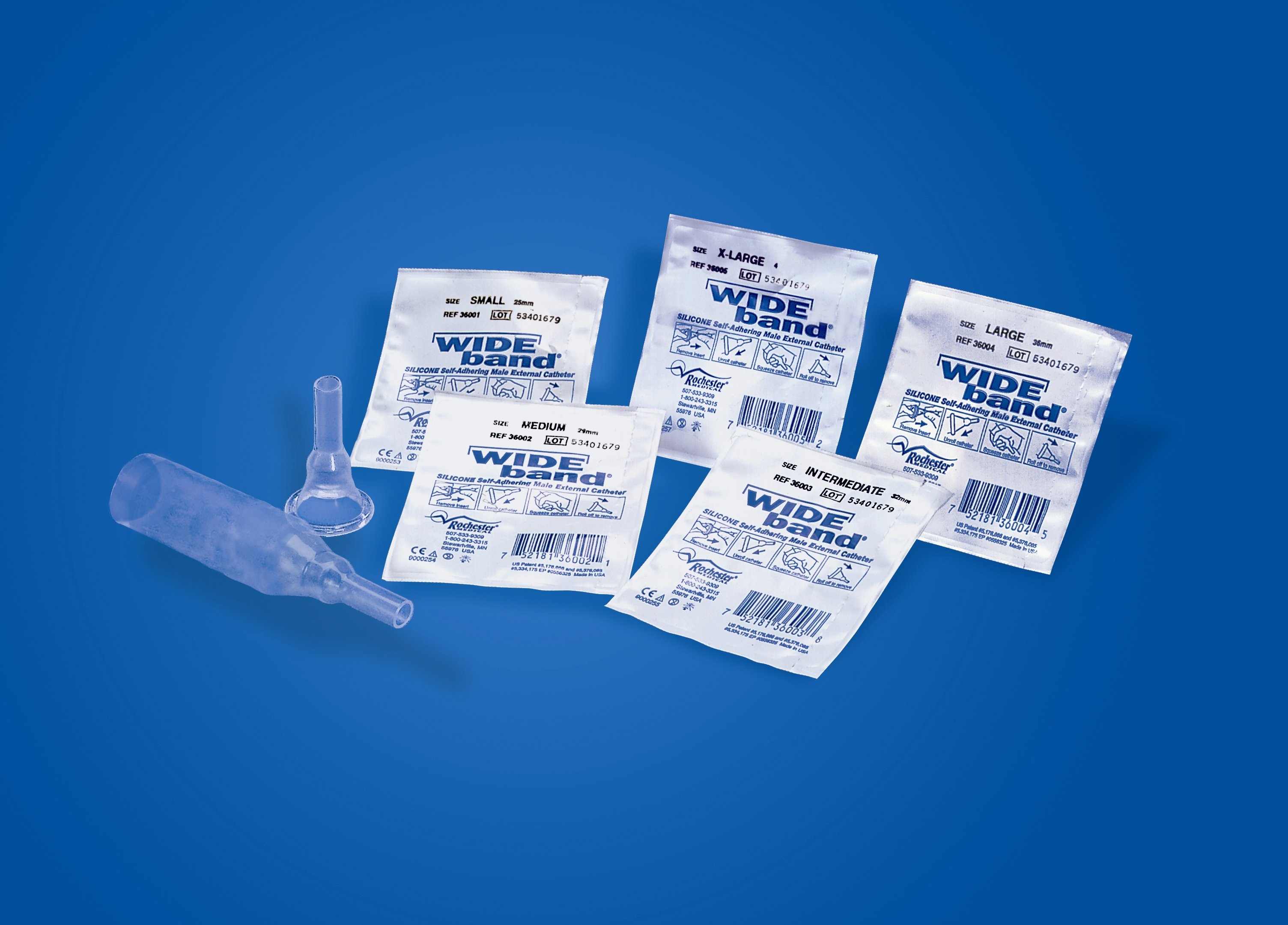 Bard - 36305 Bard Wide Band® Male External Catheter