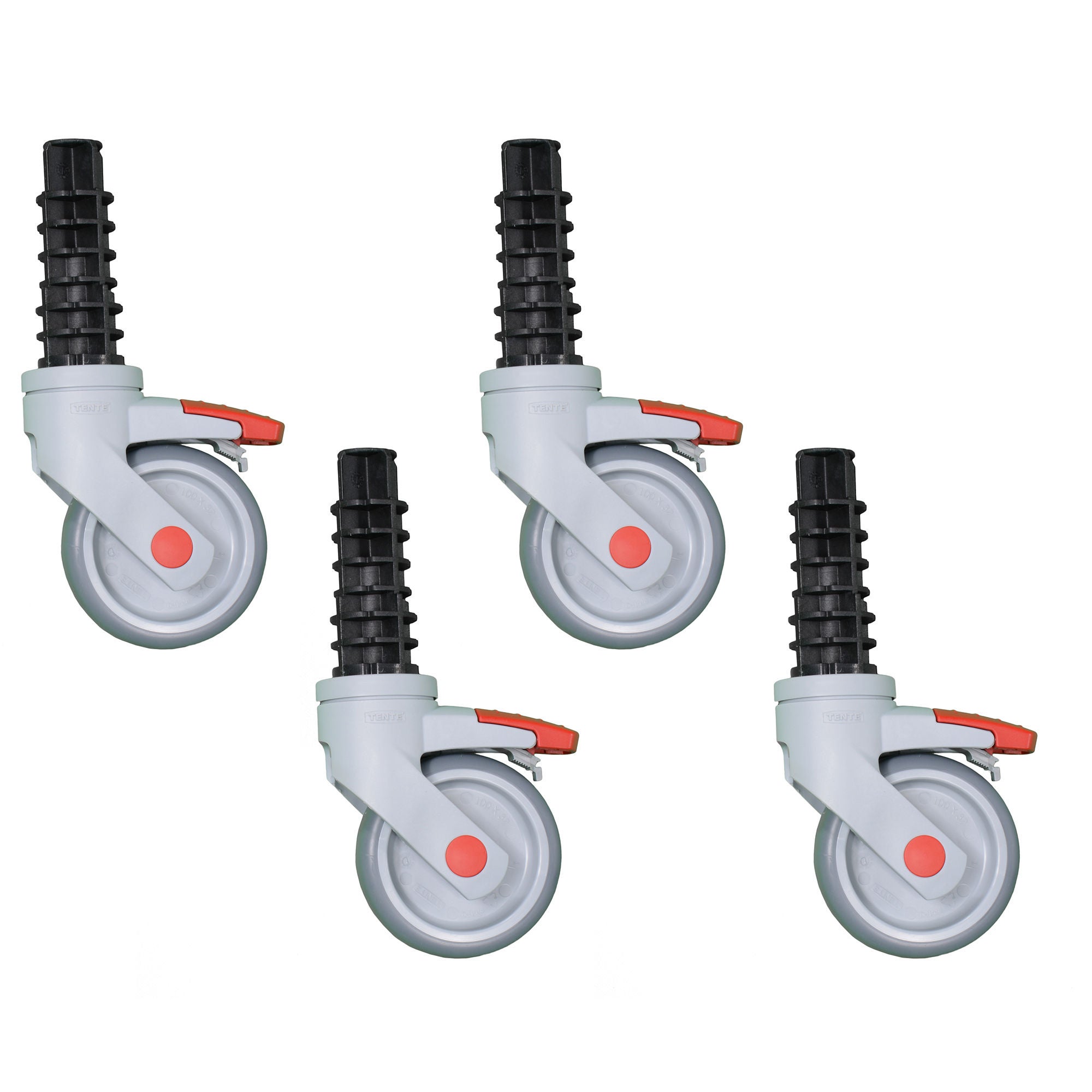 IPU - SS LPCSET 5 Caster For Shower Chair
