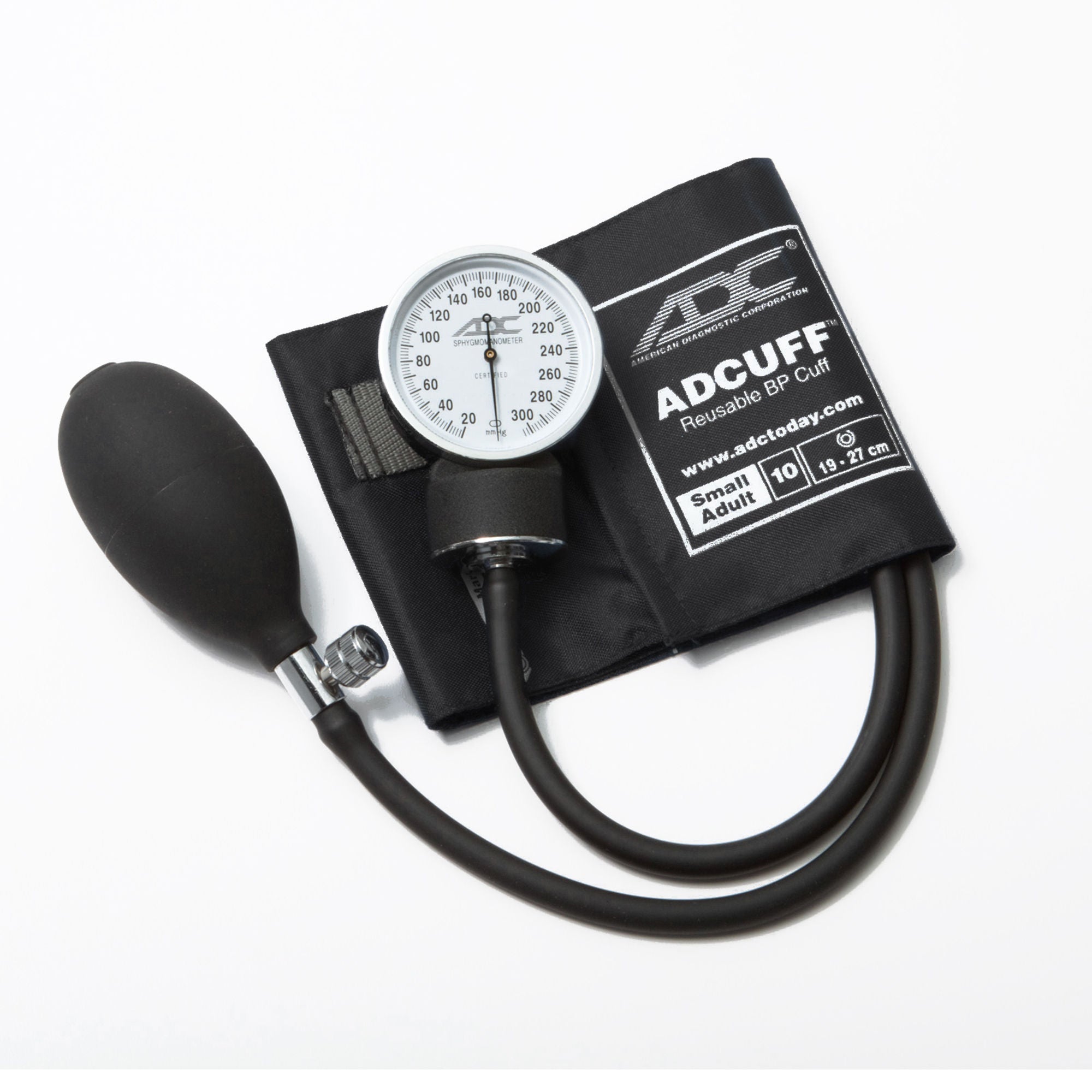 American Diagnostic Corp - 760-10SABK Aneroid Sphygmomanometer Unit Prosphyg™760 Series Small Adult Cuff Arm Nylon Cuff 19 - 27 cm Pocket Aneroid
