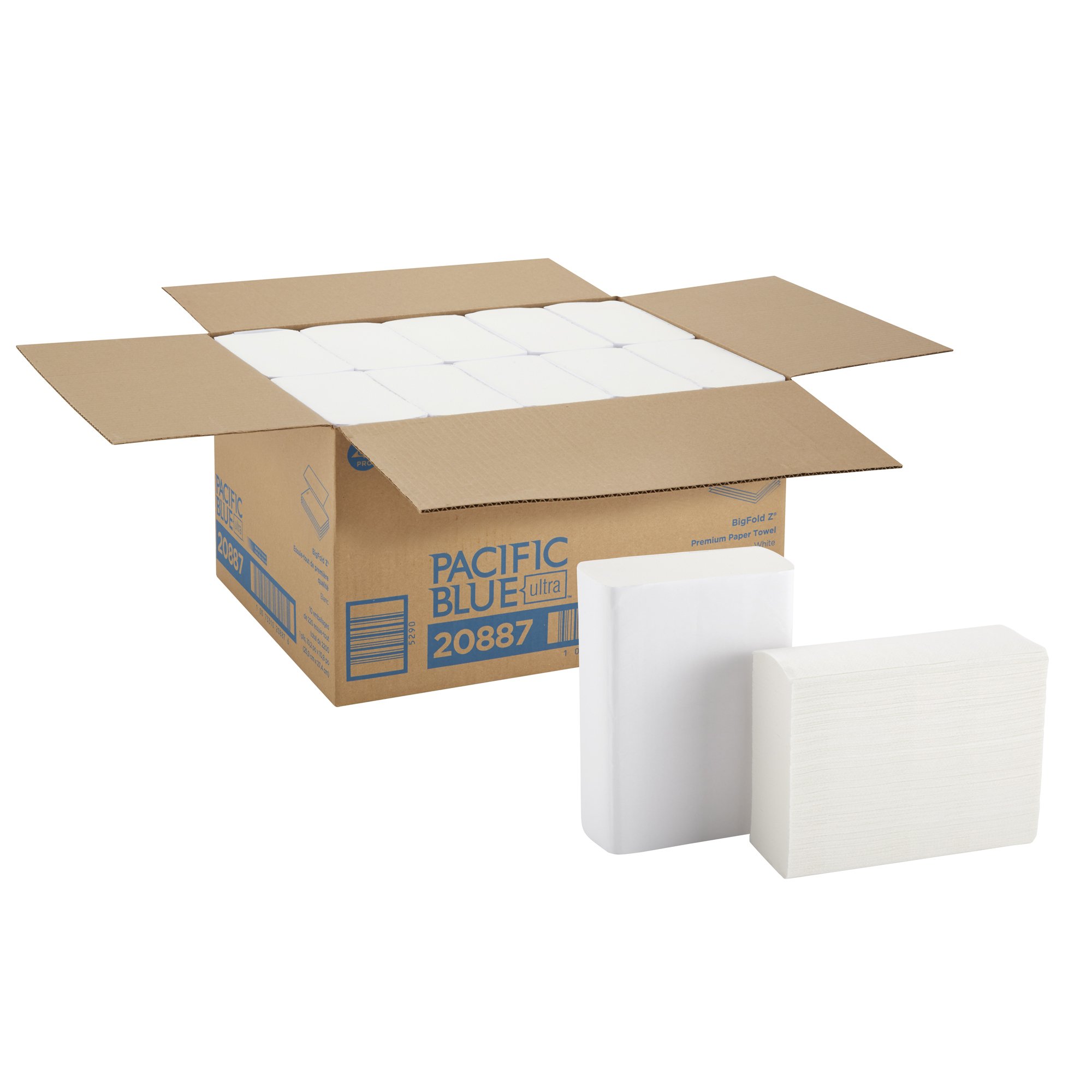 Georgia-Pacific Consumer Products LP - 20887 Pacific Blue Ultra™ Bigfold Z® Paper Towel