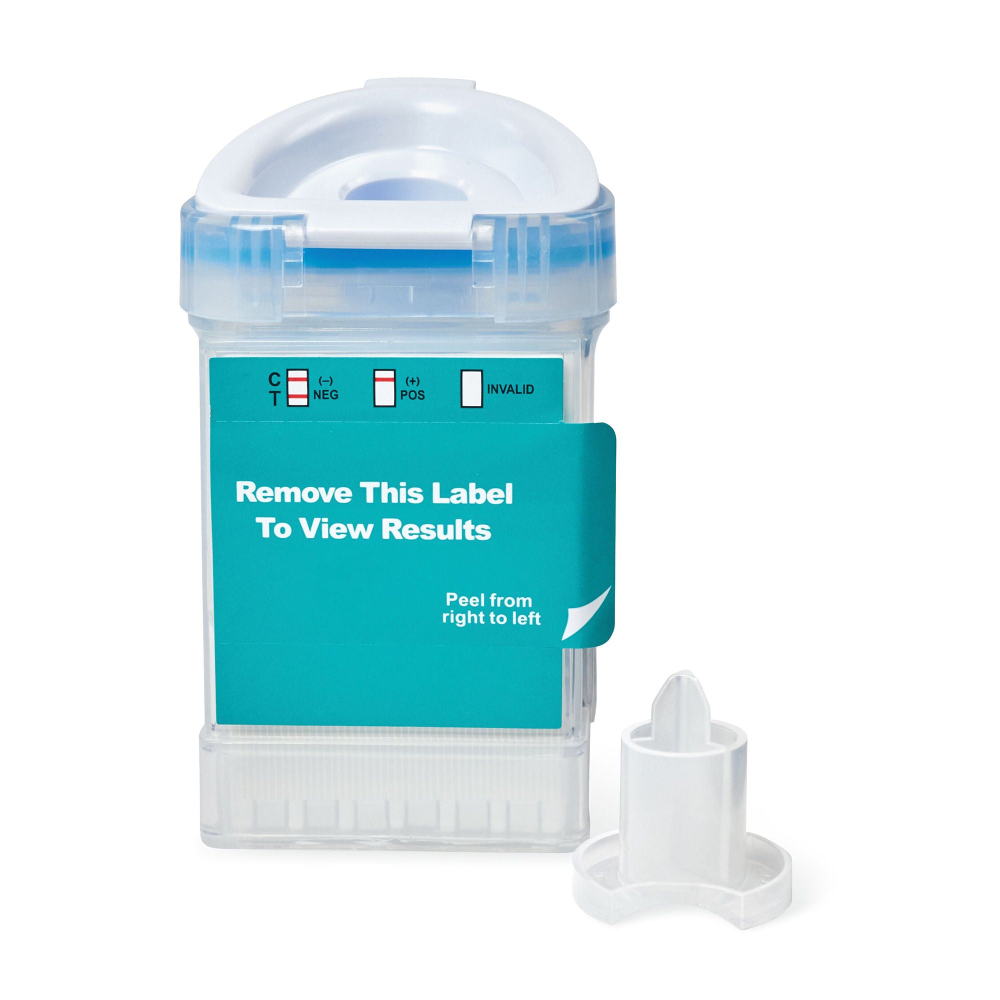 Abbott Rapid Dx North America LLC - DOA-1257-019 Drugs of Abuse Test Kit E-Z Split Key® Cup AMP, COC, mAMP/MET, OPI, THC 25 Tests CLIA Waived