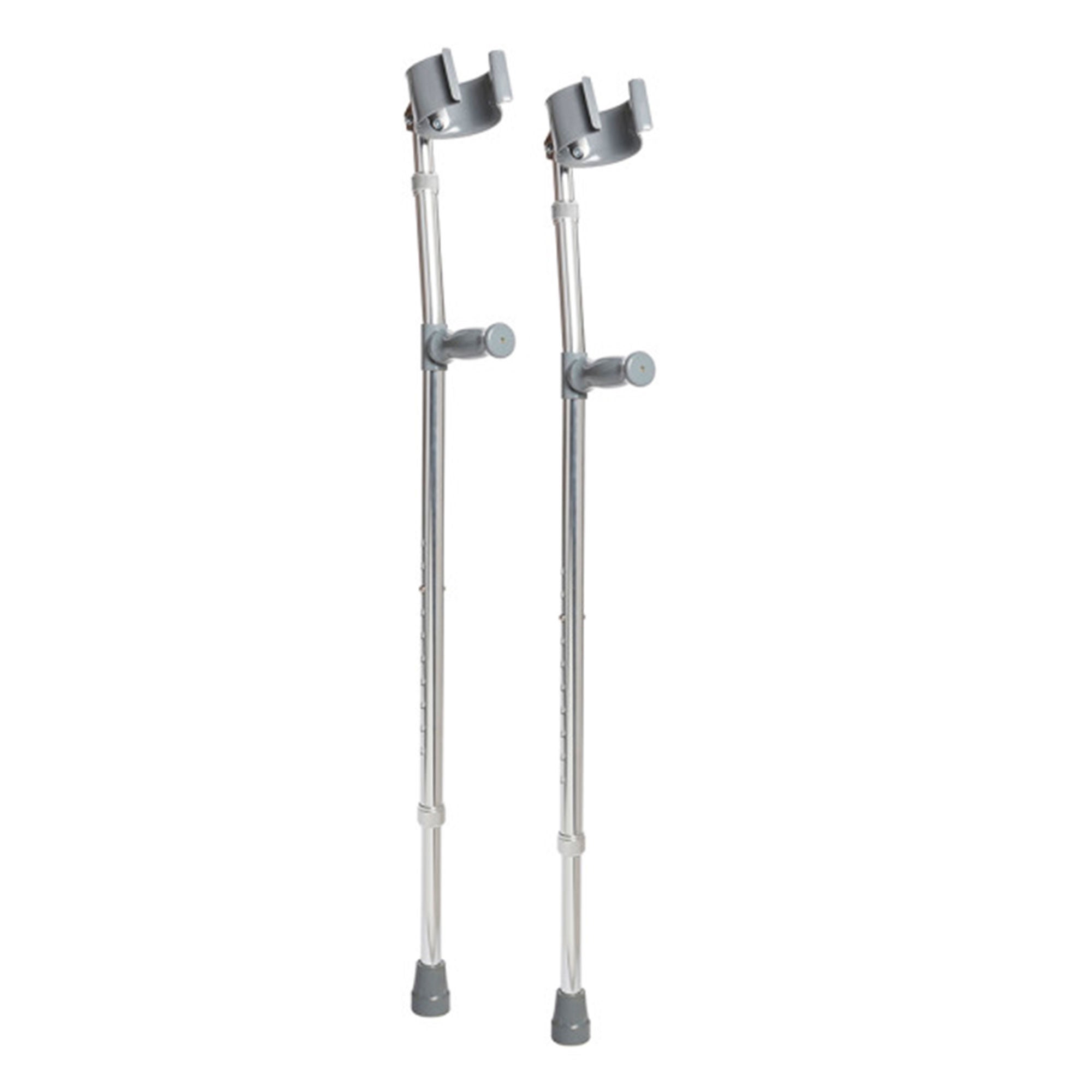 Drive DeVilbiss Healthcare - 10403 Forearm Crutches drive™ Adult Aluminum Frame 300 lbs. Weight Capacity