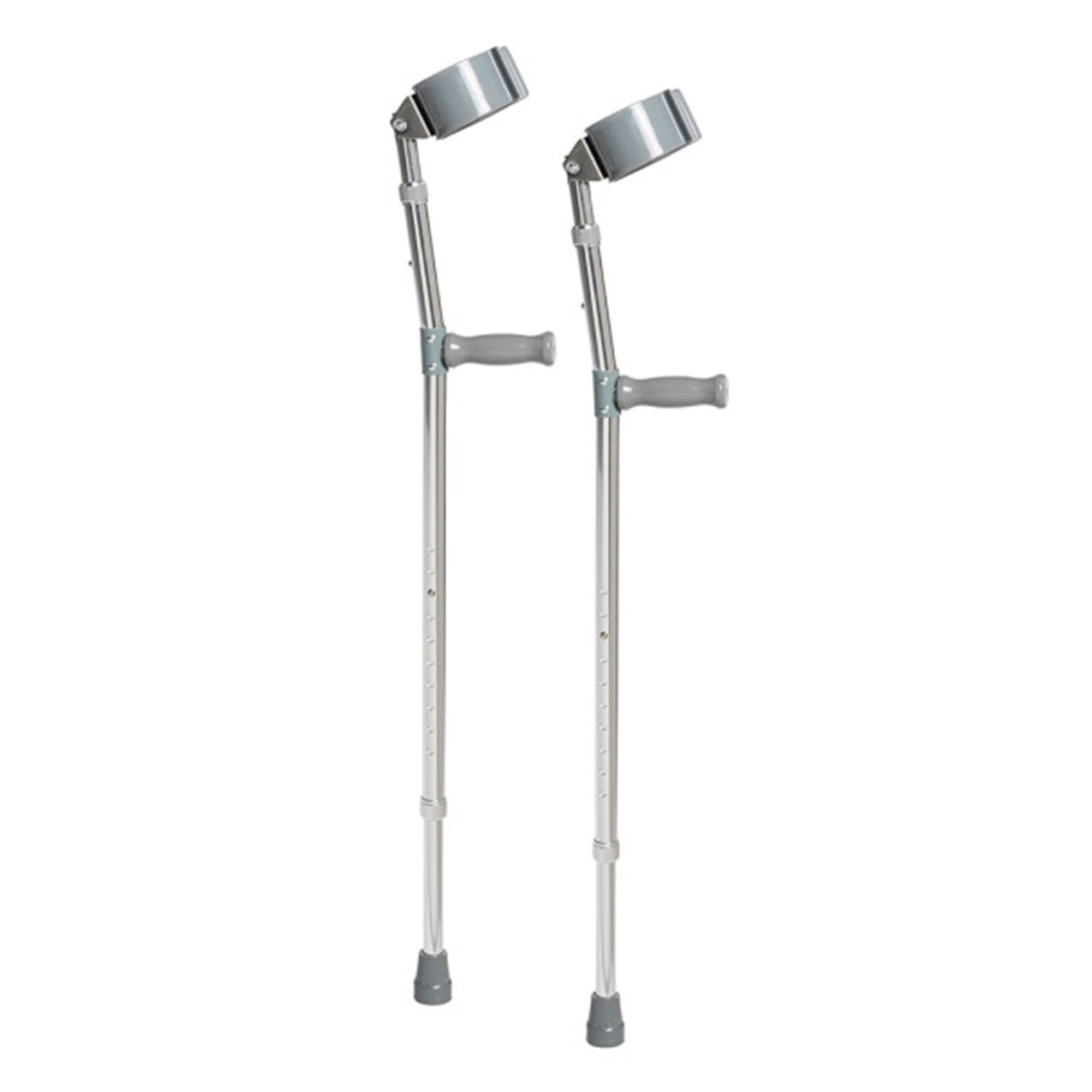 Drive DeVilbiss Healthcare - 10403 Forearm Crutches drive™ Adult Aluminum Frame 300 lbs. Weight Capacity