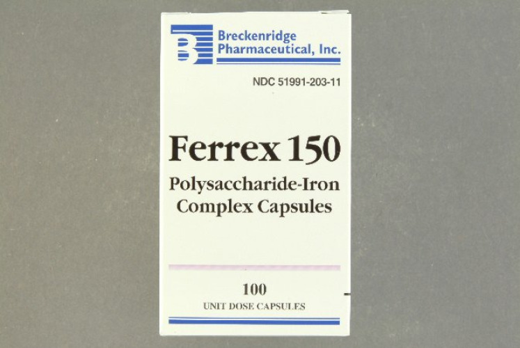 Breckenridge Pharmaceutical - 51991020311 Ferrex® Polysaccharide / Iron Mineral Supplement