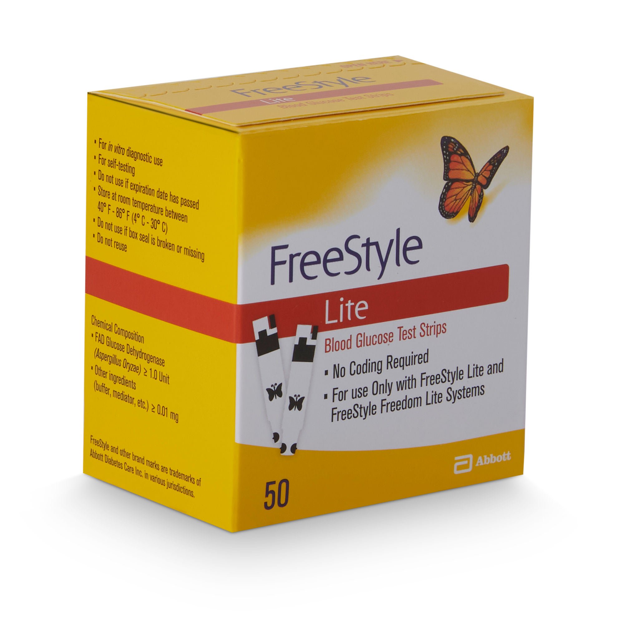 Abbott - 99073070822 FreeStyle Lite® Blood Glucose Test Strips