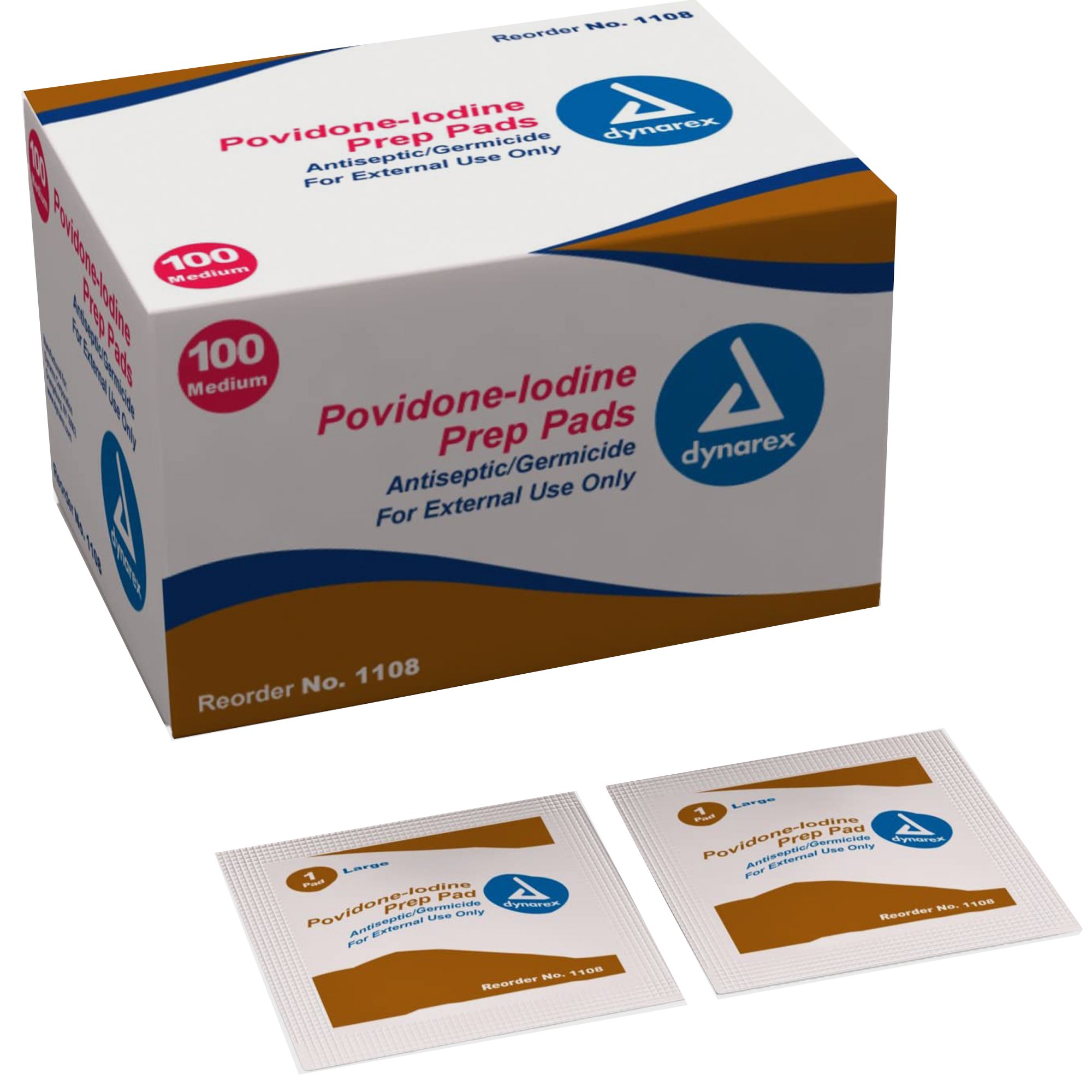 Dynarex - 1108 dynarex® Povidone-Iodine Prep Pad