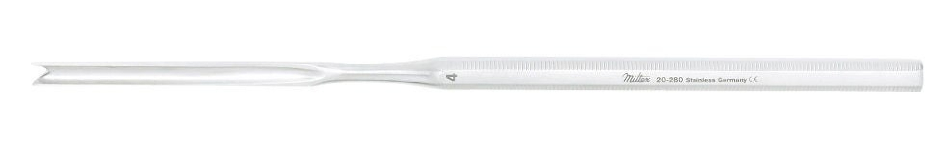 Integra Lifesciences - 20-280 Chisel Ballenger 4 mm Width V-Shaped Tip Stainless Steel 6-1/4 Inch Length