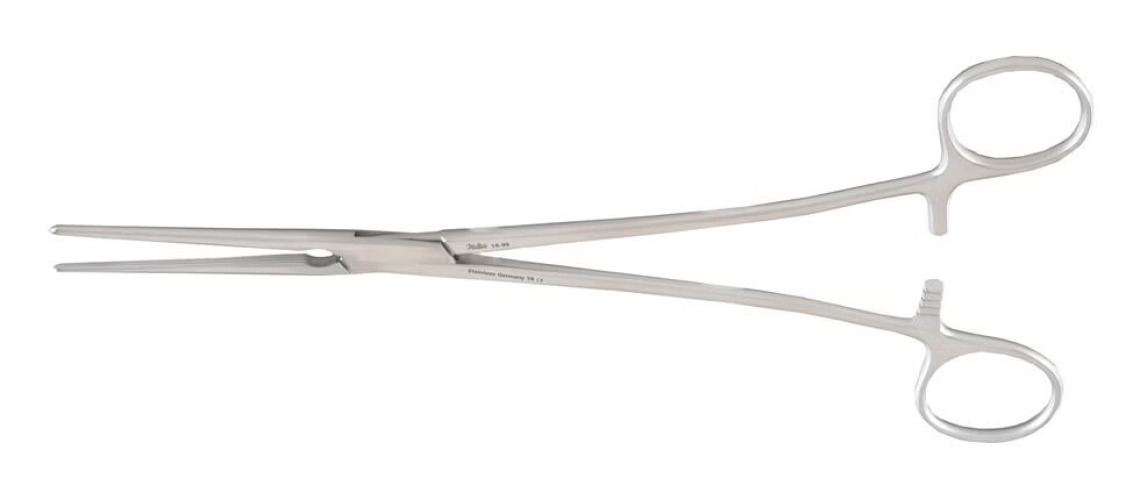 Integra Lifesciences - 16-99 Anastomosis Clamp Dennis 9 Inch Length German Stainless Steel