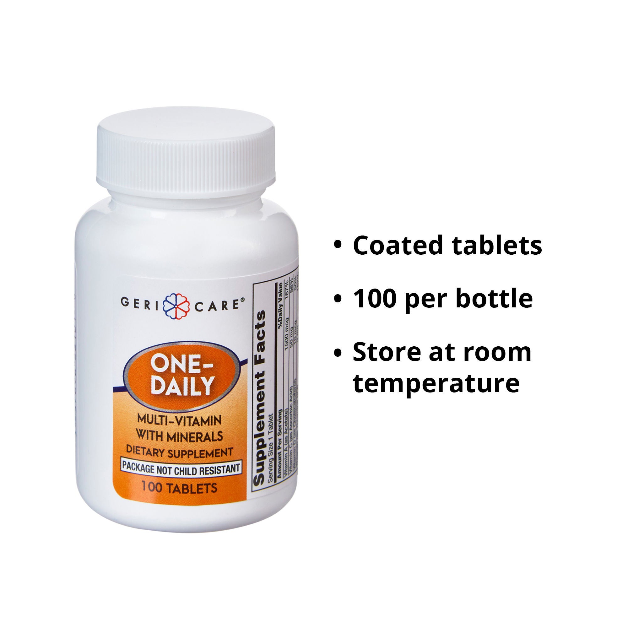 Geri-Care - 531-01-GCP Geri-Care® Multivitamin Supplement with Minerals