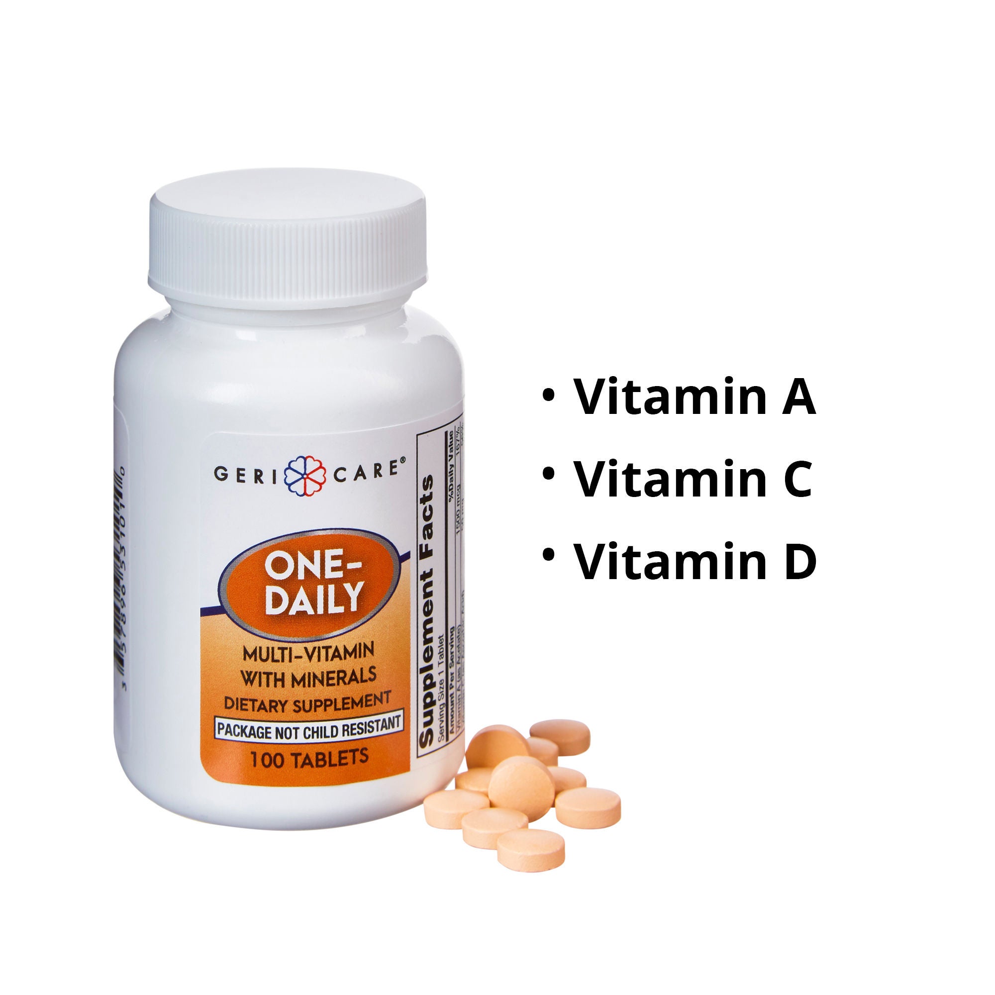 Geri-Care - 531-01-GCP Geri-Care® Multivitamin Supplement with Minerals