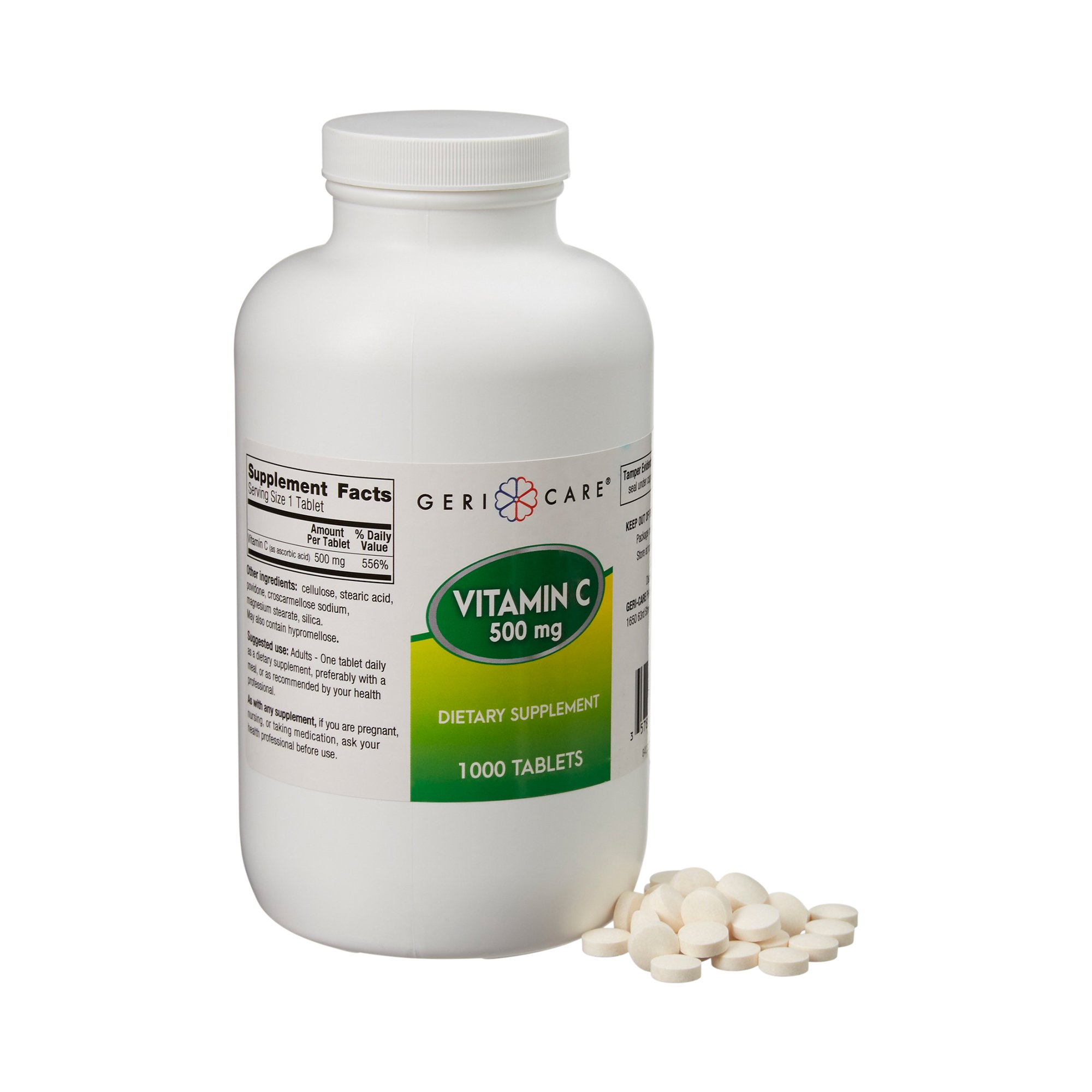 Geri-Care - 841-10-GCP Geri-Care® Ascorbic Acid Vitamin C Supplement