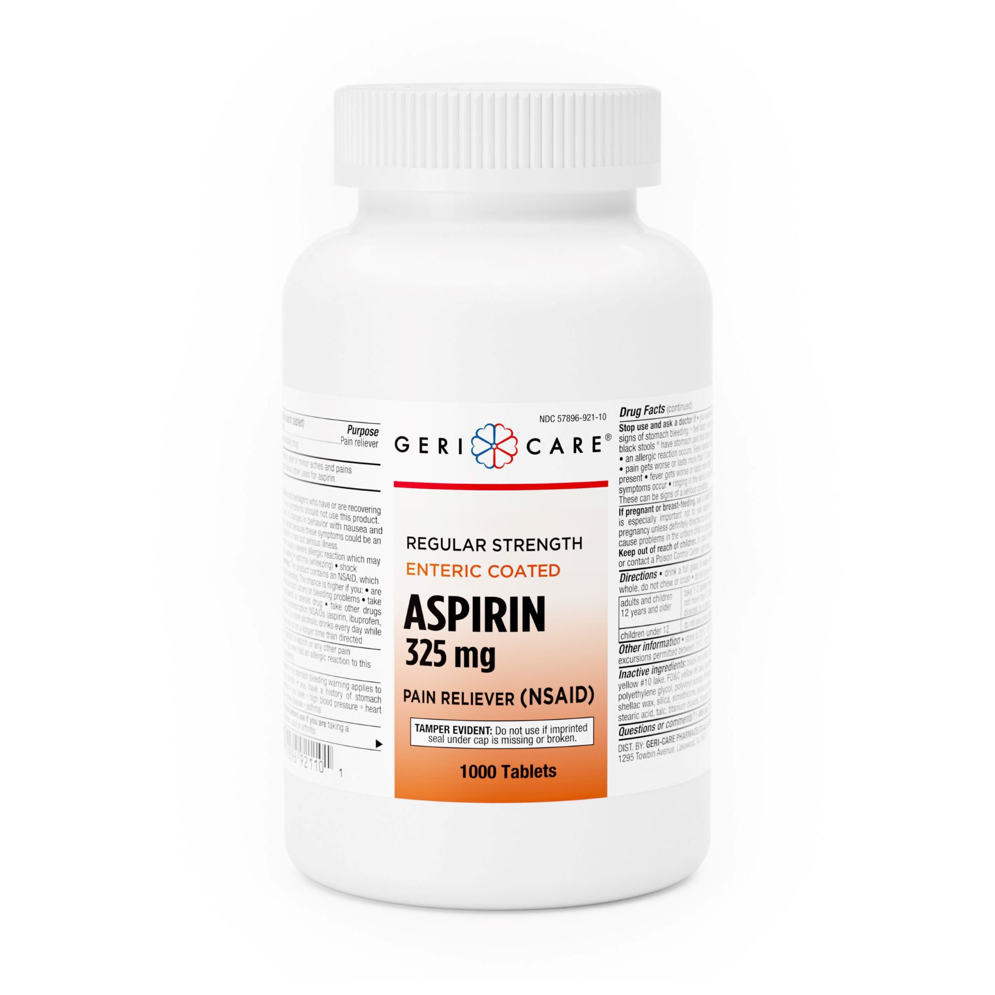 Geri-Care - 921-10-GCP Geri-Care® Aspirin Pain Relief