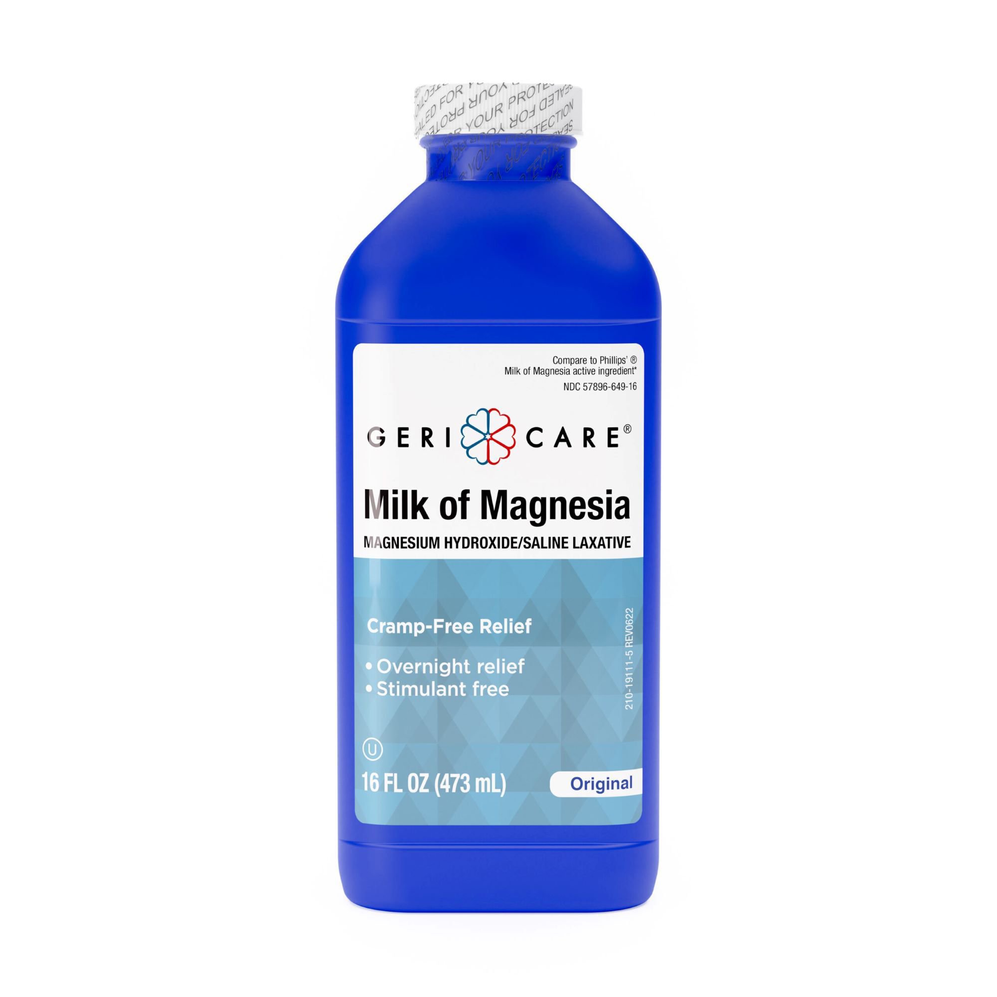 Geri-Care - QMOM-16-GCP Geri-Care® Magnesium Hydroxide Laxative