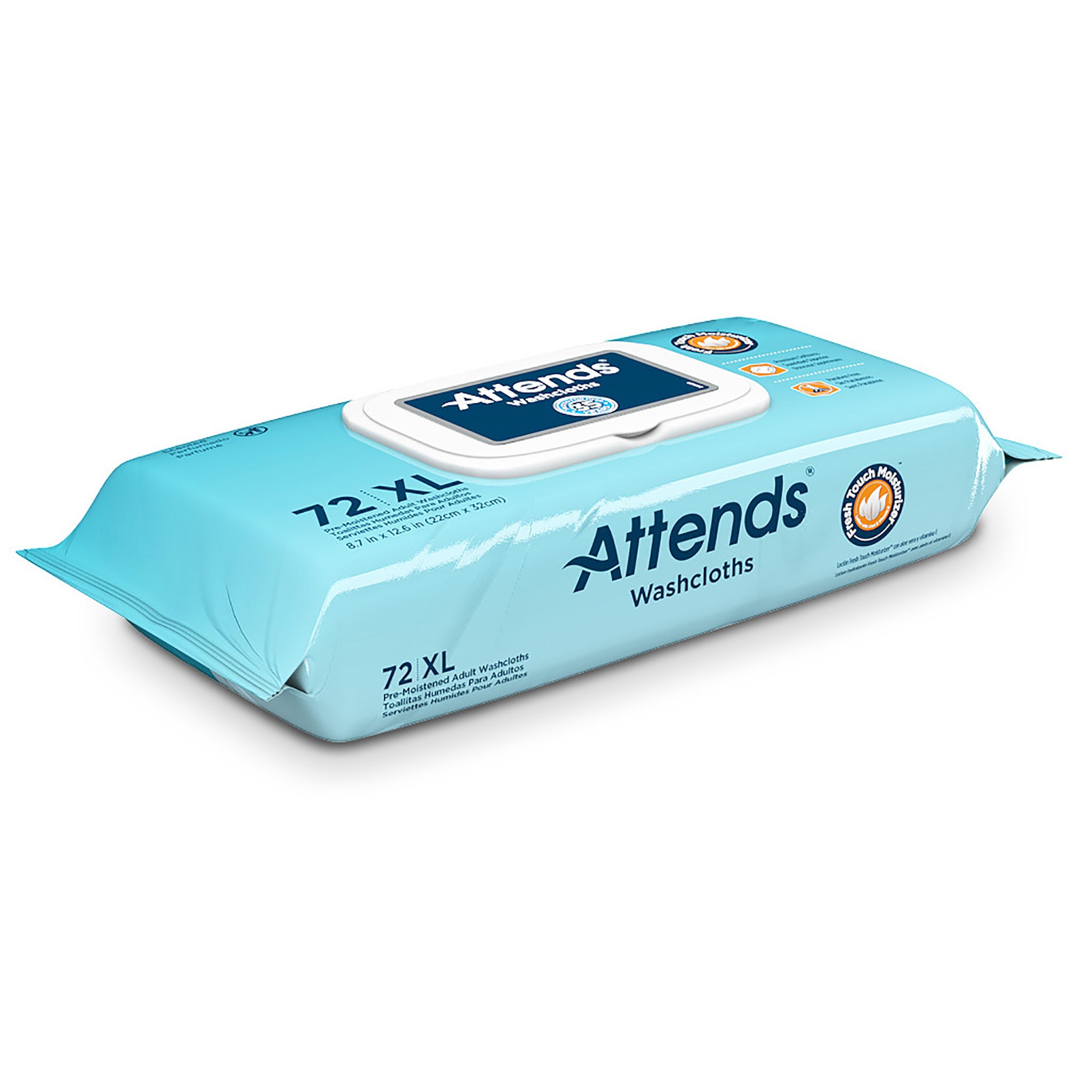 Attends Healthcare Products - WCCP1000 Attends® Scented Personal Cleansing Wipes with Aloe and Vitamin E