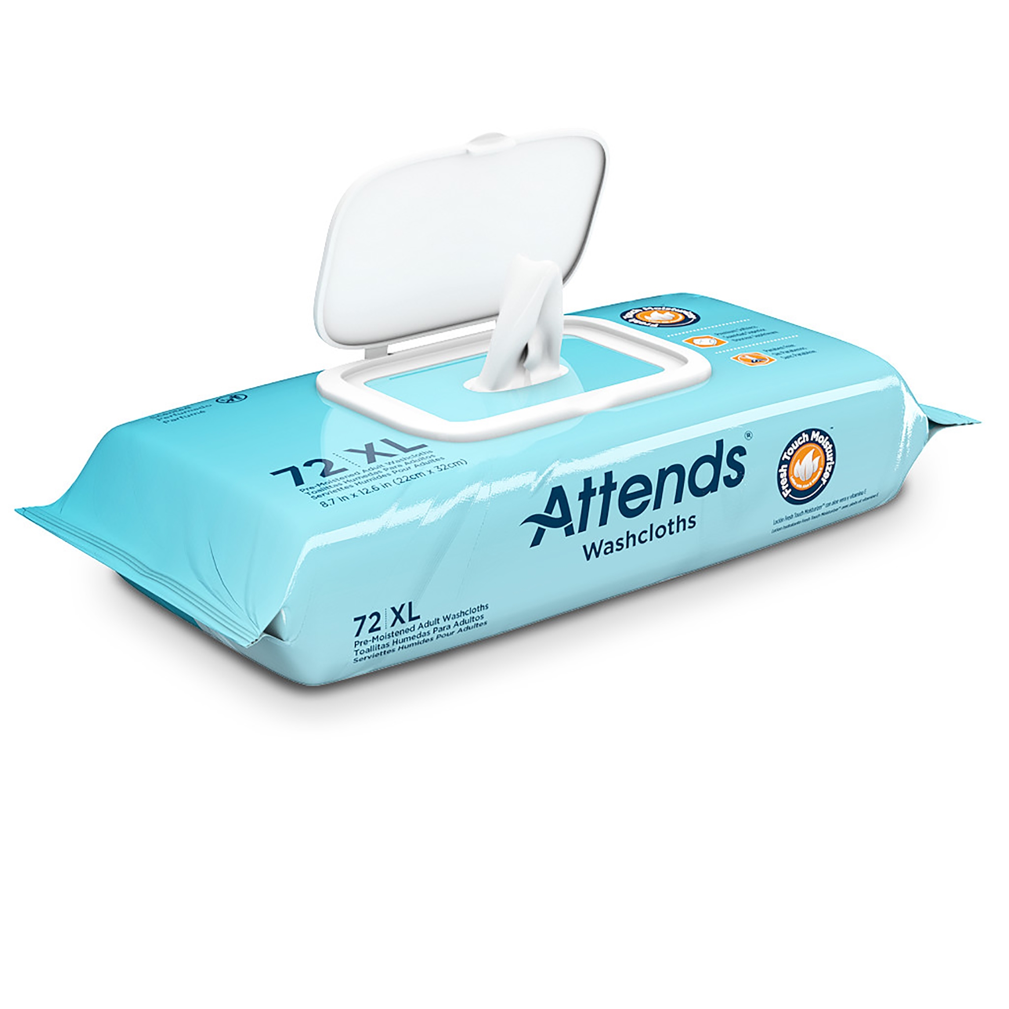 Attends Healthcare Products - WCCP1000 Attends® Scented Personal Cleansing Wipes with Aloe and Vitamin E