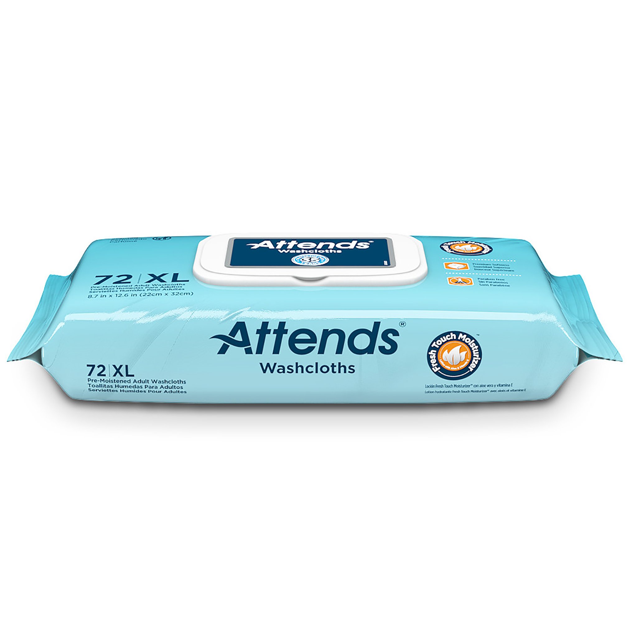 Attends Healthcare Products - WCCP1000 Attends® Scented Personal Cleansing Wipes with Aloe and Vitamin E