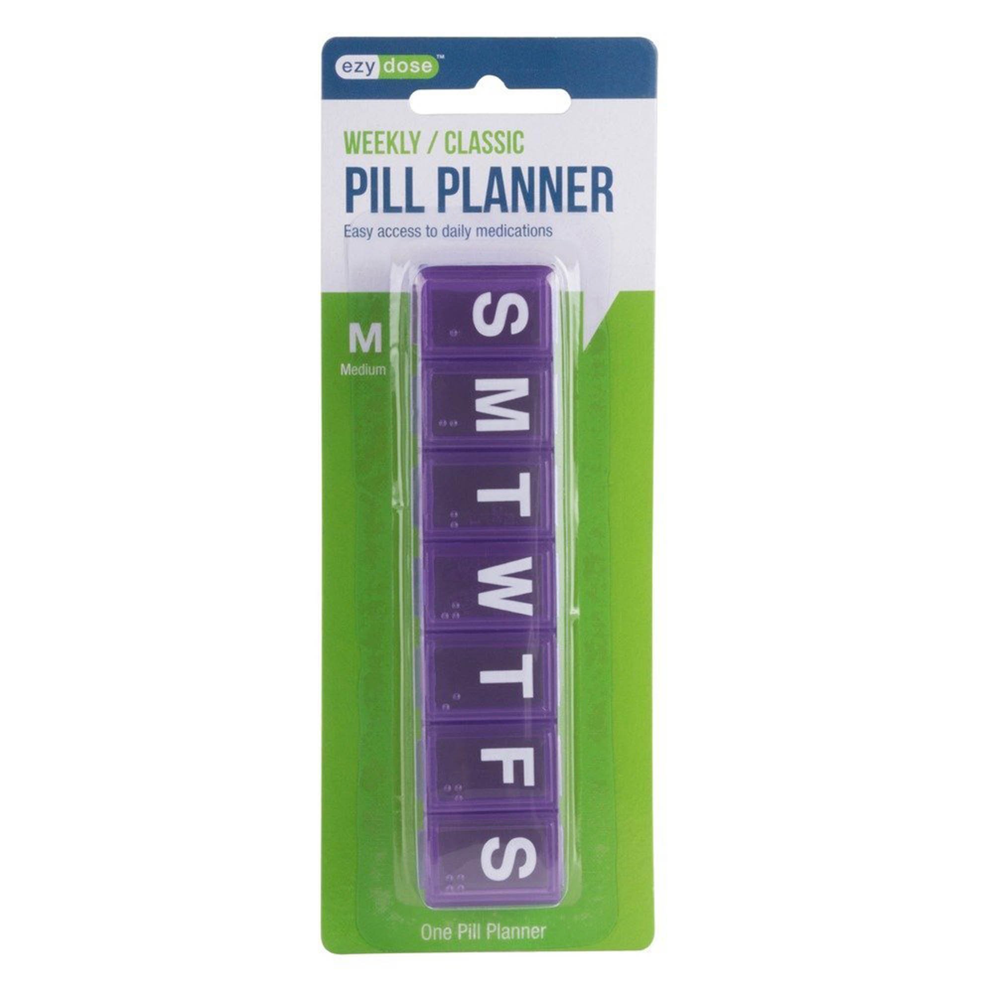 Apothecary Products 67005 - Apothecary Products® Weekly Pill Planner - 1/Each, 6/Pack