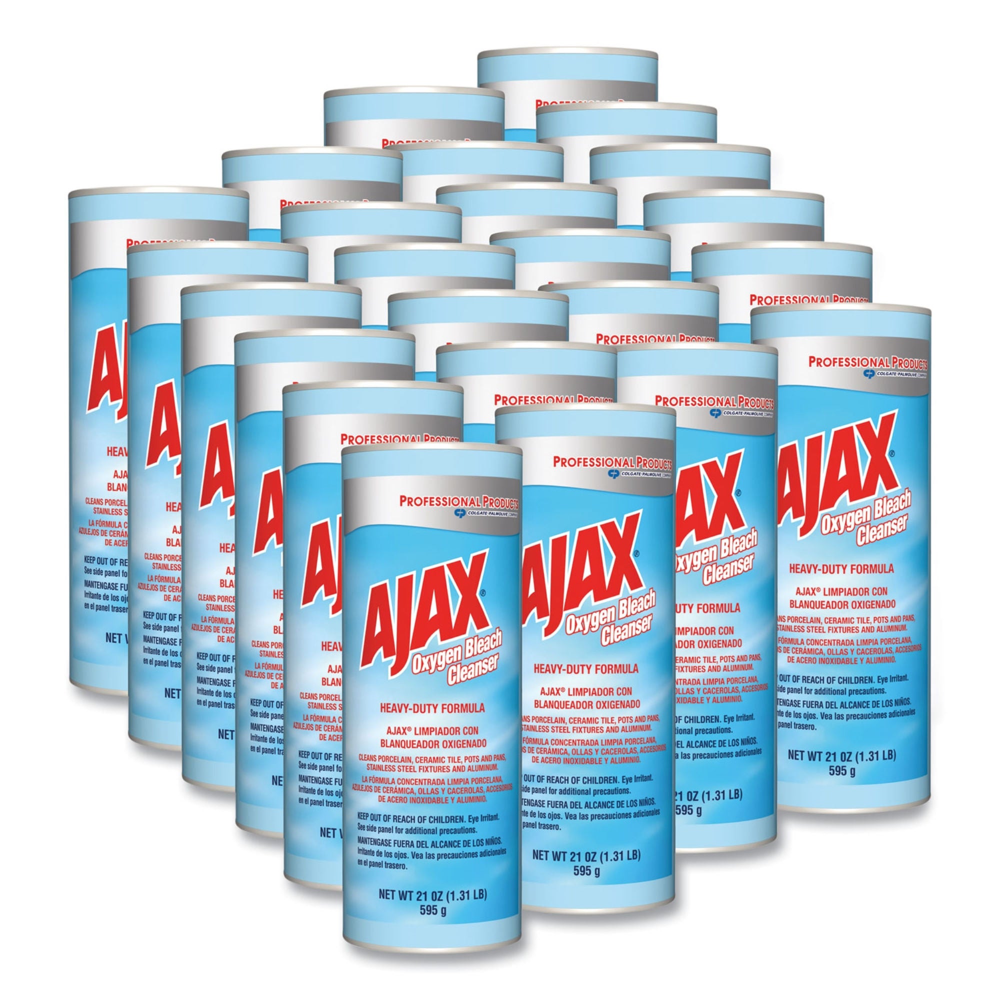 Essendant Co-United Stationers - CPC14278CT Surface Cleaner Ajax® Manual Pour Powder 21 oz. Can Bleach Scent NonSterile