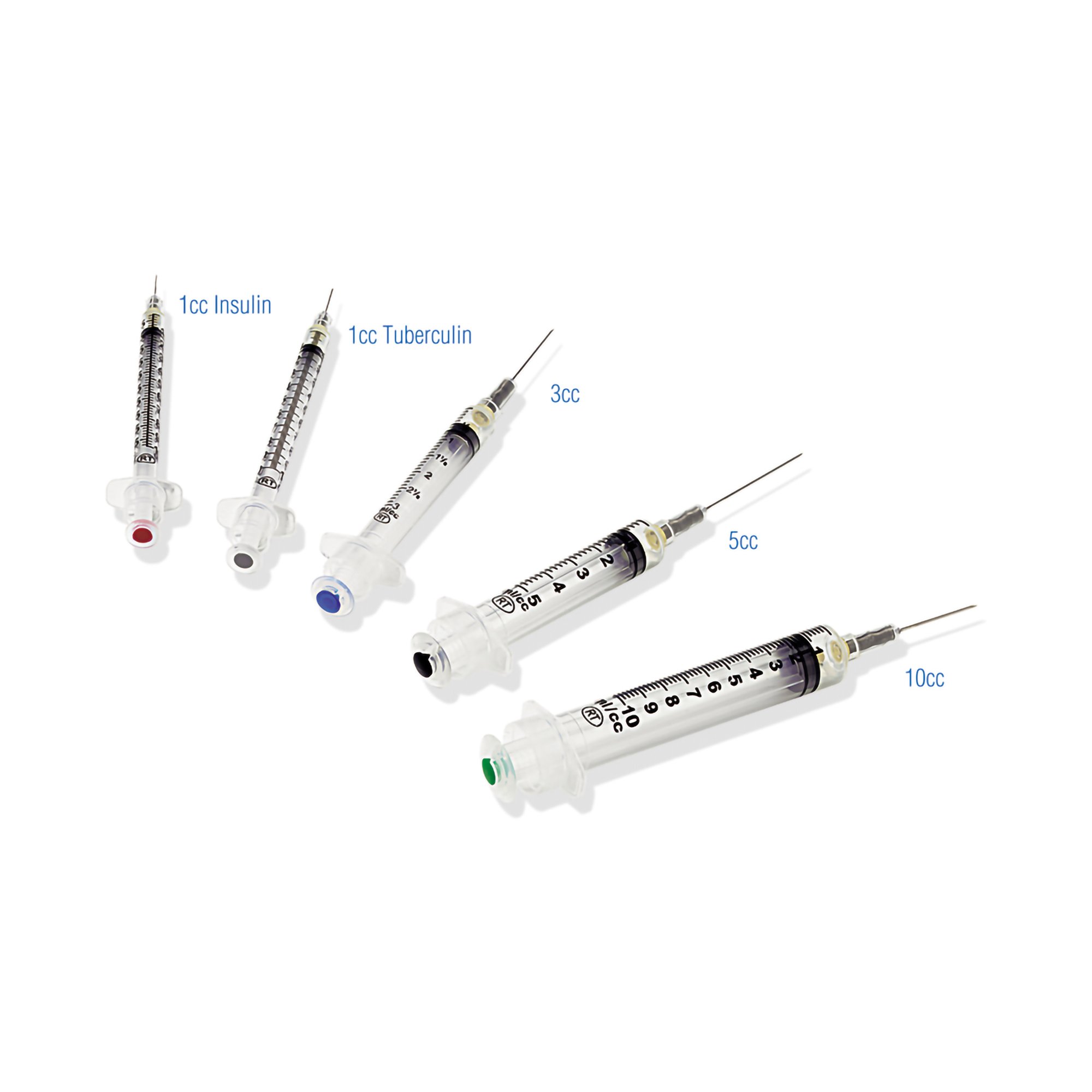 Retractable Technologies 13011 - VanishPoint® Syringe with Hypodermic Needle - 100/Box, 600/Case