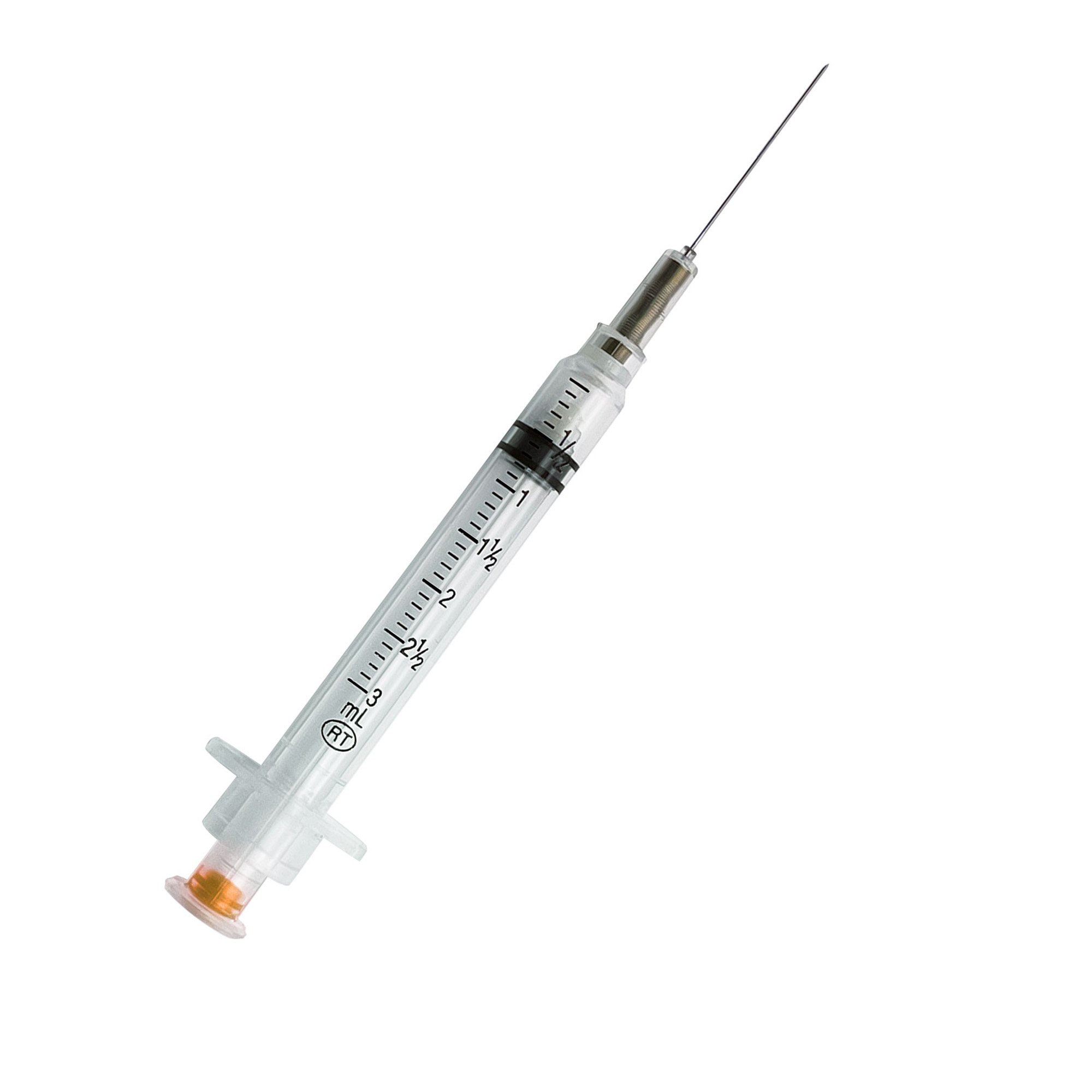 Retractable Technologies 13011 - VanishPoint® Syringe with Hypodermic Needle - 100/Box, 600/Case