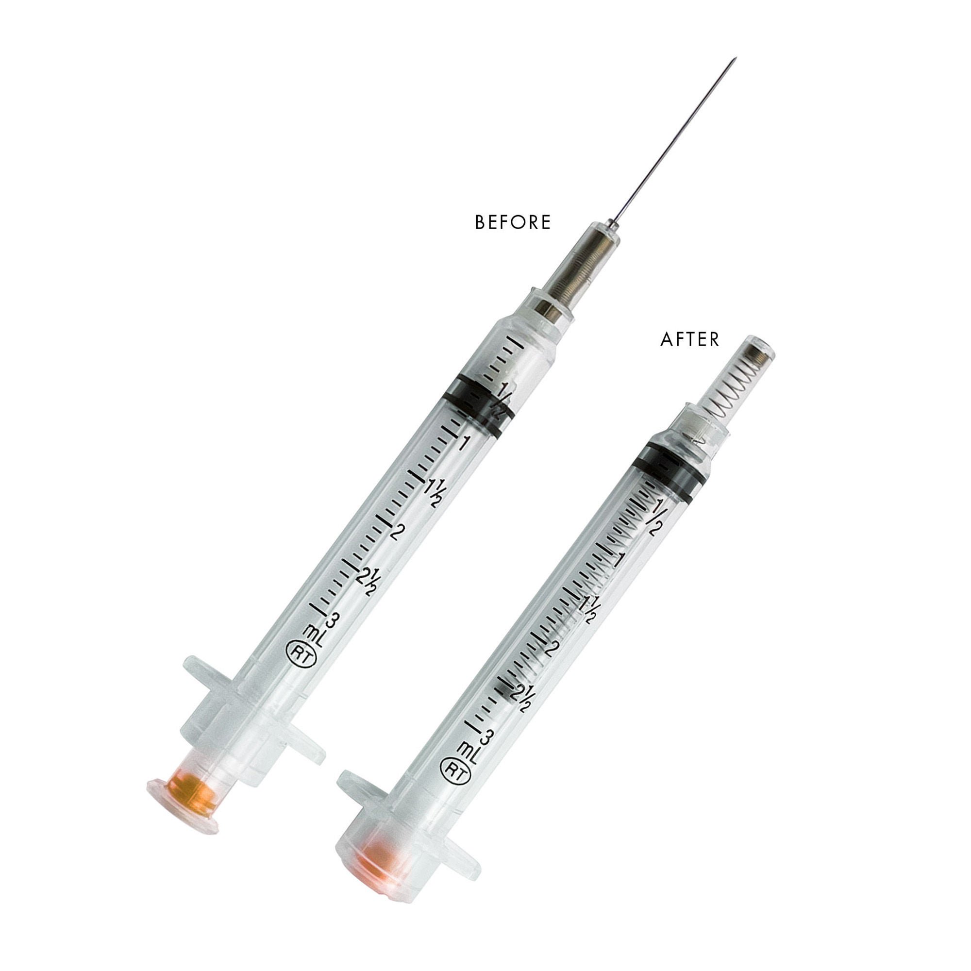 Retractable Technologies - 13011 VanishPoint® Syringe with Hypodermic Needle