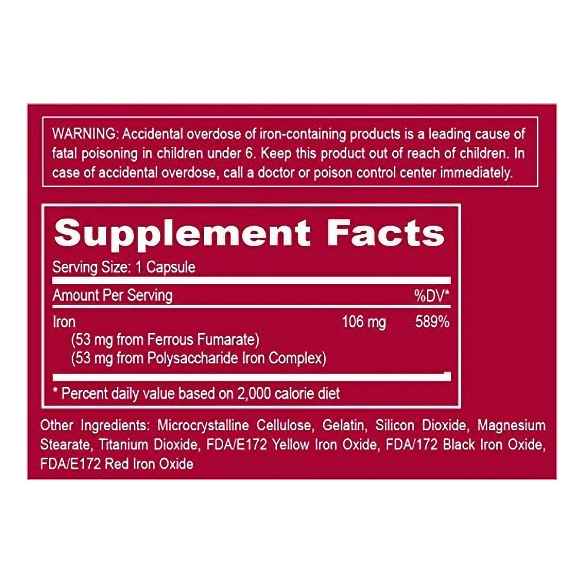 US Pharmaceutical Corp - 52747090090 Tandem® Iron Mineral Supplement