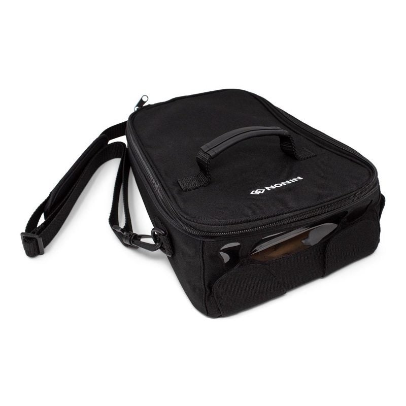 Nonin Medical - 6031-000 Oximeter Carry Case Nonin Black, Tabletop / Portable Pulse Oximeter For use with 7500 Oximeter