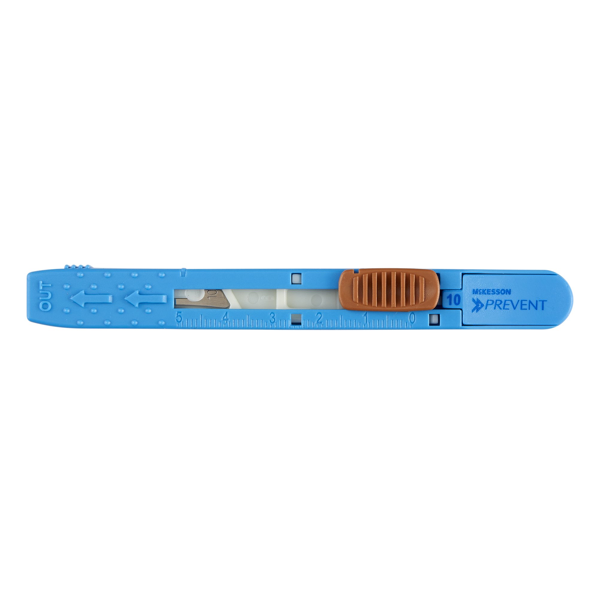 McKesson Brand 16-63210 - McKesson Prevent® B Safety Scalpel, Size 10 - 1/Pack, 10/Box, 200/Case