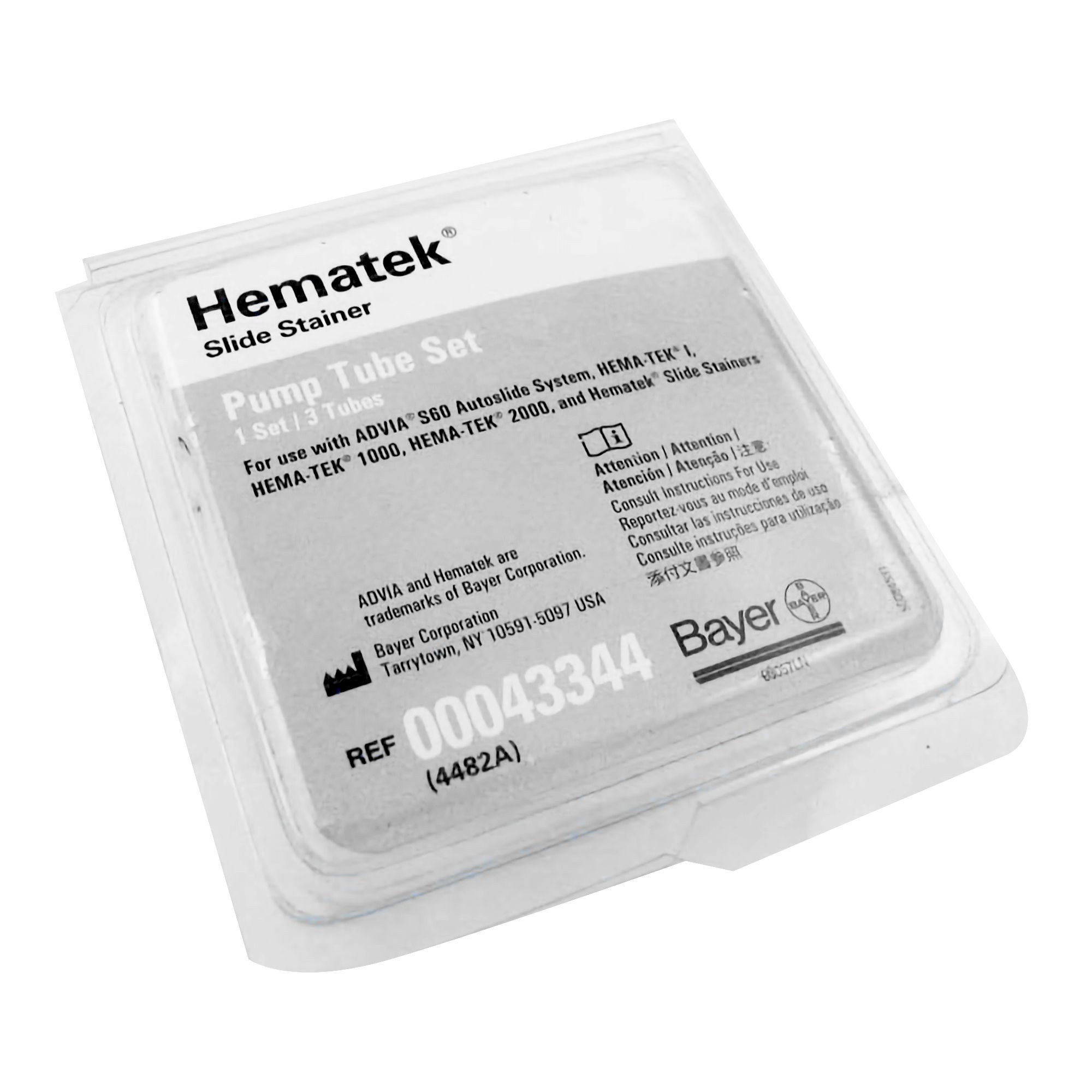 Siemens - 10312656 Pump Tube Set Hematek® Slide Stainer Hema-Tek Diagnostic Systems