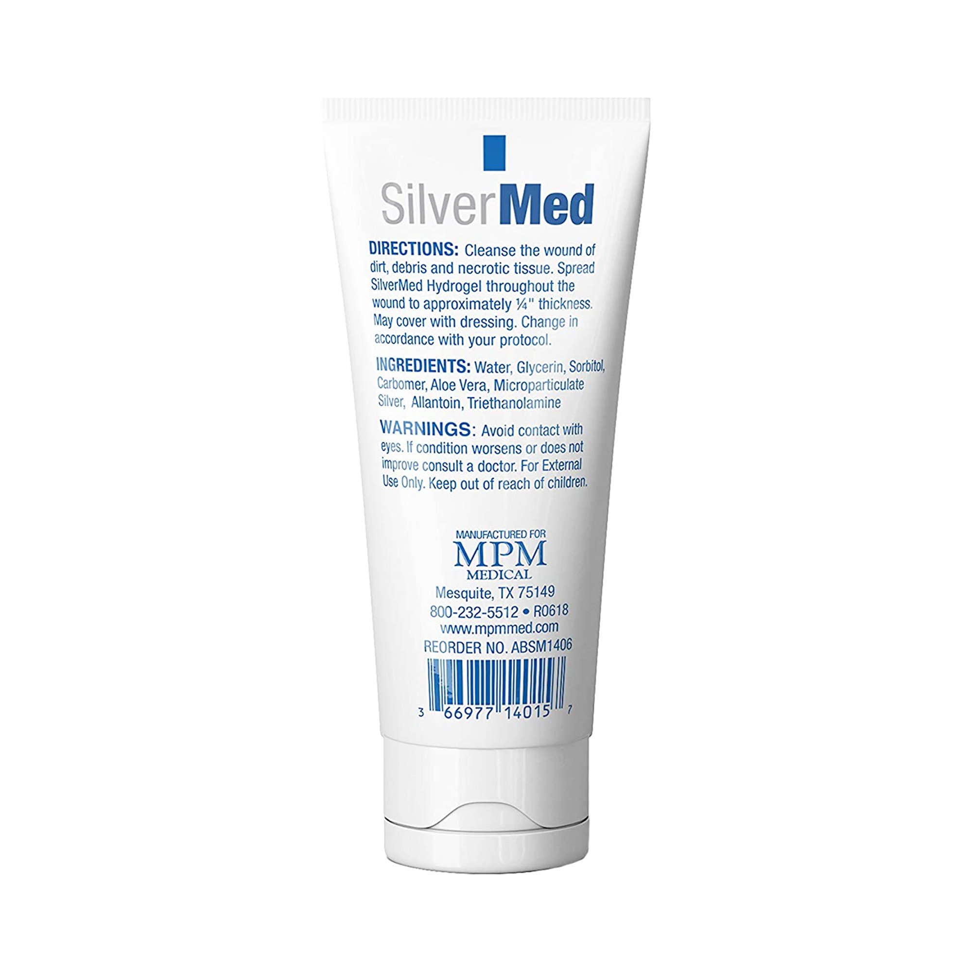 SilverMed Silver Wound Gel ABSM1406 by MPM Medical