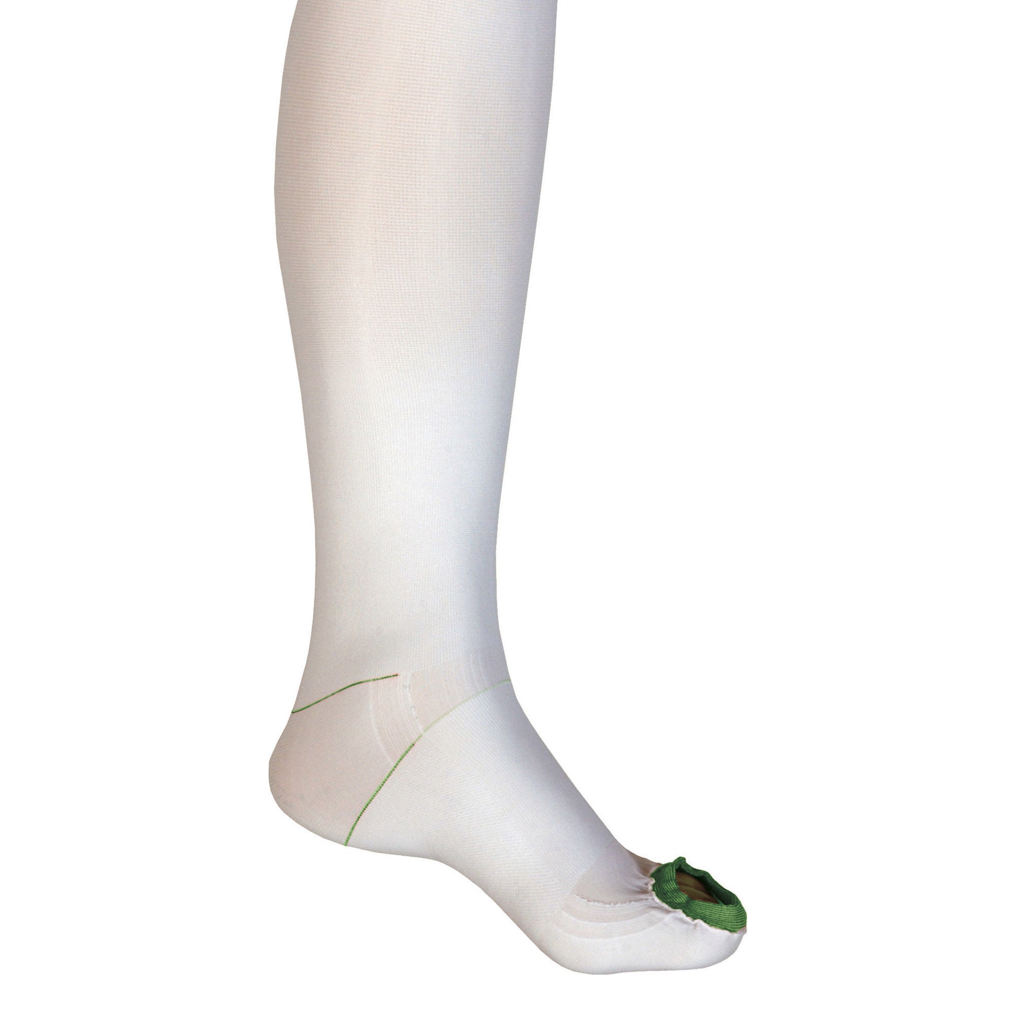 The Pillow Factory Division - 863-04 Anti-embolism Stocking UltraCARE® Thigh High X-Large / Short White Inspection Toe