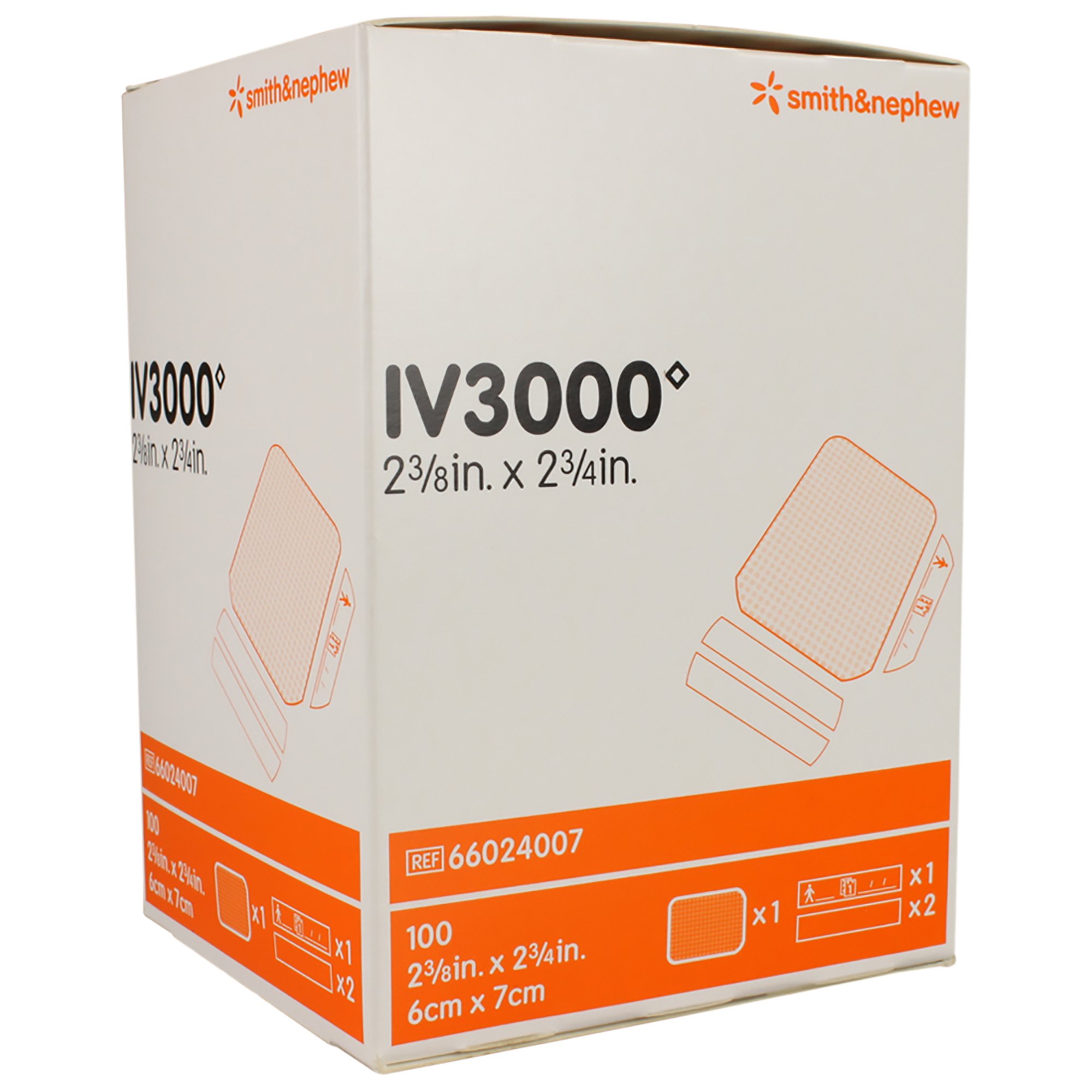 Smith & Nephew - 66024007 IV3000™ 1-Hand Peripheral Catheter Dressing