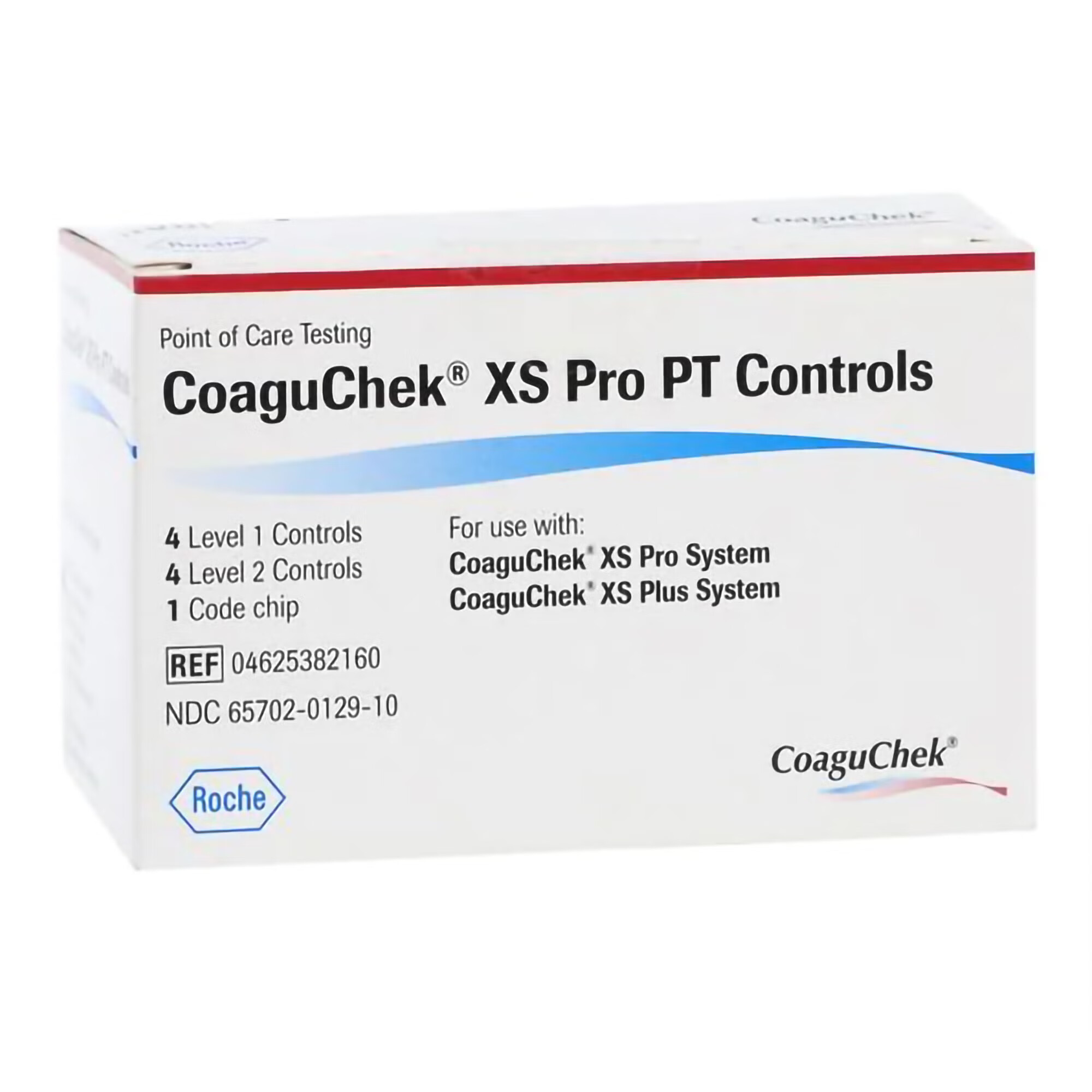 Roche Diagnostics - 04625382160 Coagulation Control Set CoaguChek® XS Plus Prothrombin Time Test (PT) 2 Levels