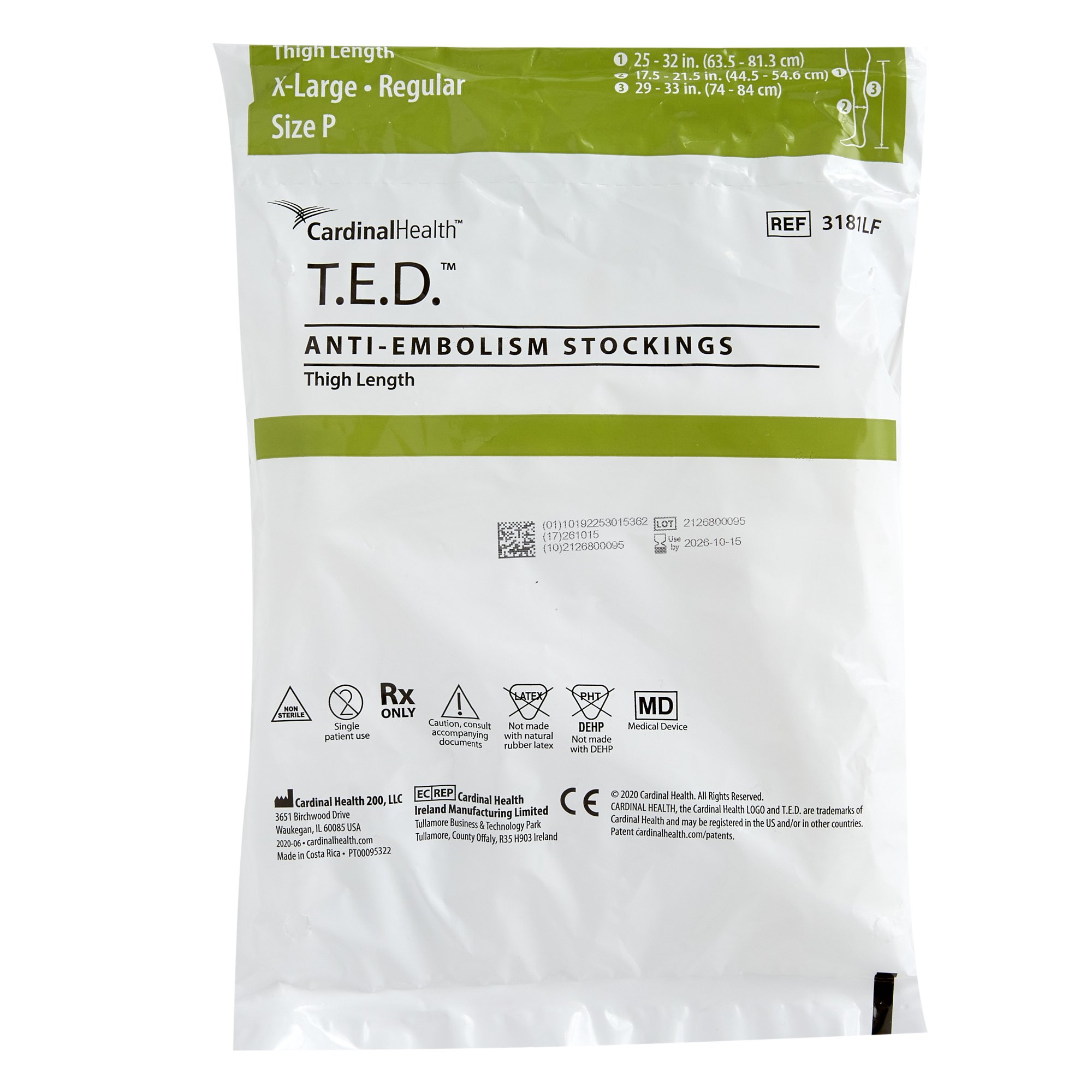 Cardinal - 3181LF T.E.D.™ Anti-Embolism Stockings